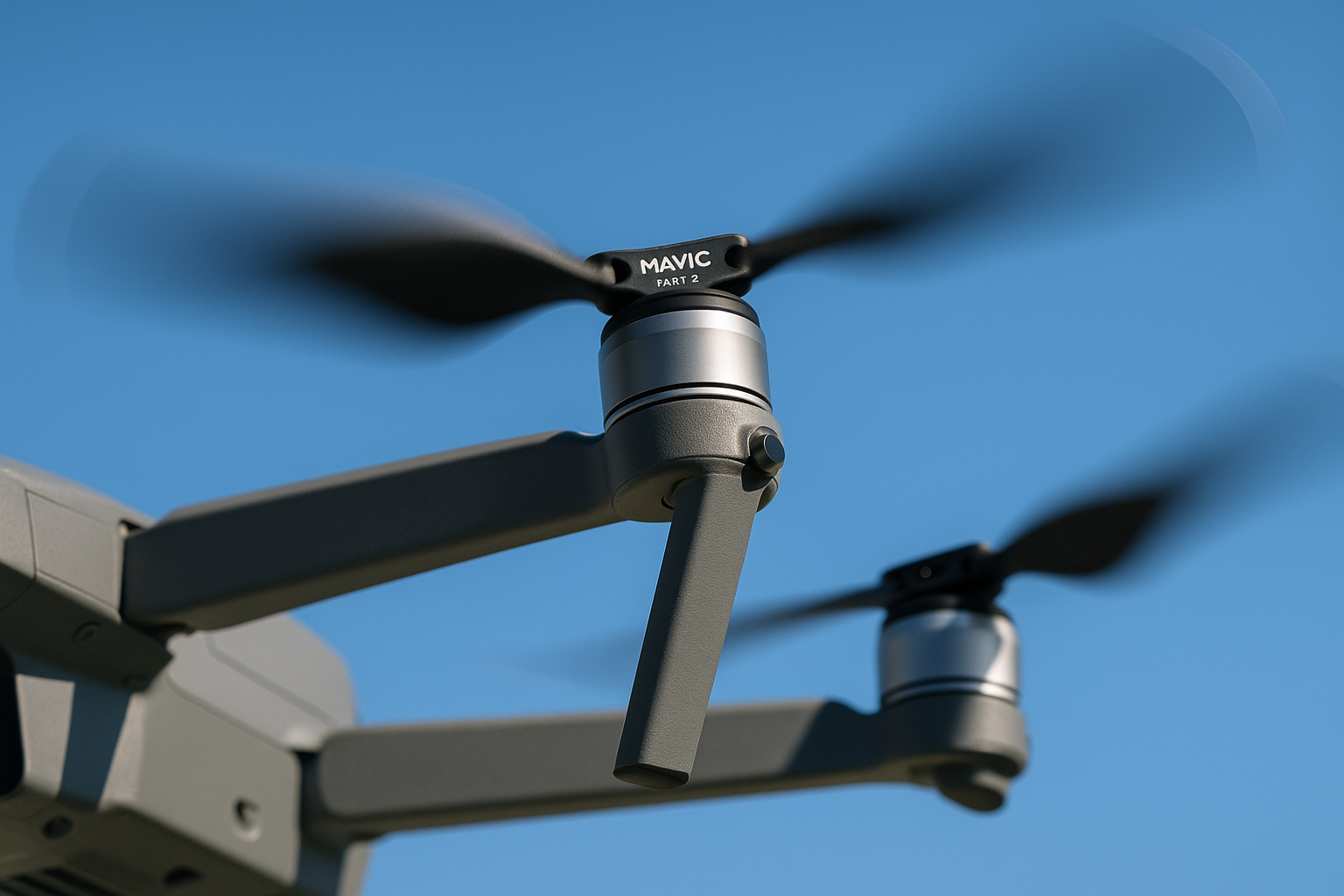 DJI Mavic Part 2 8331 Low-Noise Quick-Release Propellers (One Pair) (Gold) Drone Accessory Electronics, Gray (CP.PT.00000079.01)