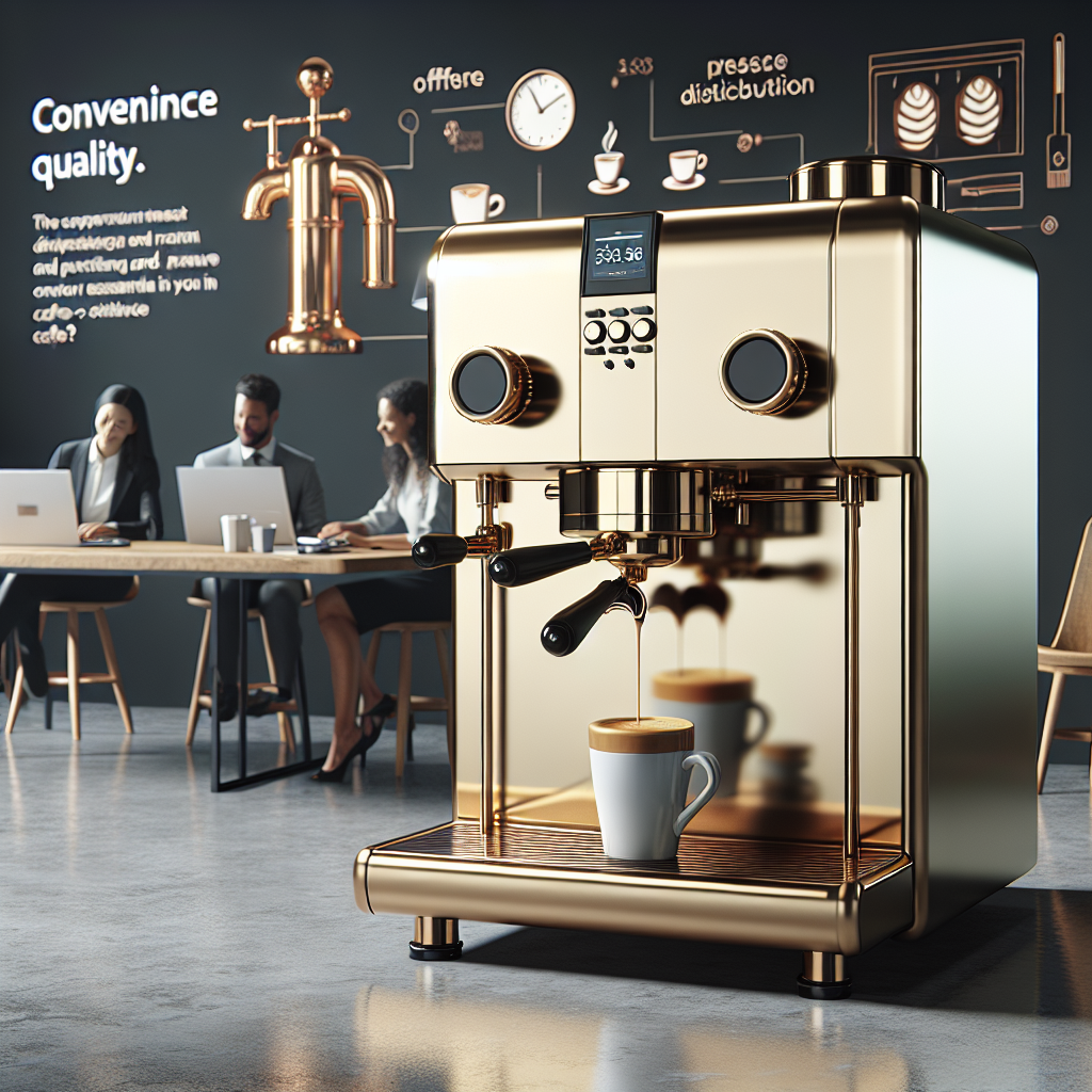 Cafe-Quality Espresso in Small Offices with Brass Boiler Machines Cafe-Quality Espresso in Small Offices with Brass Boiler Machines