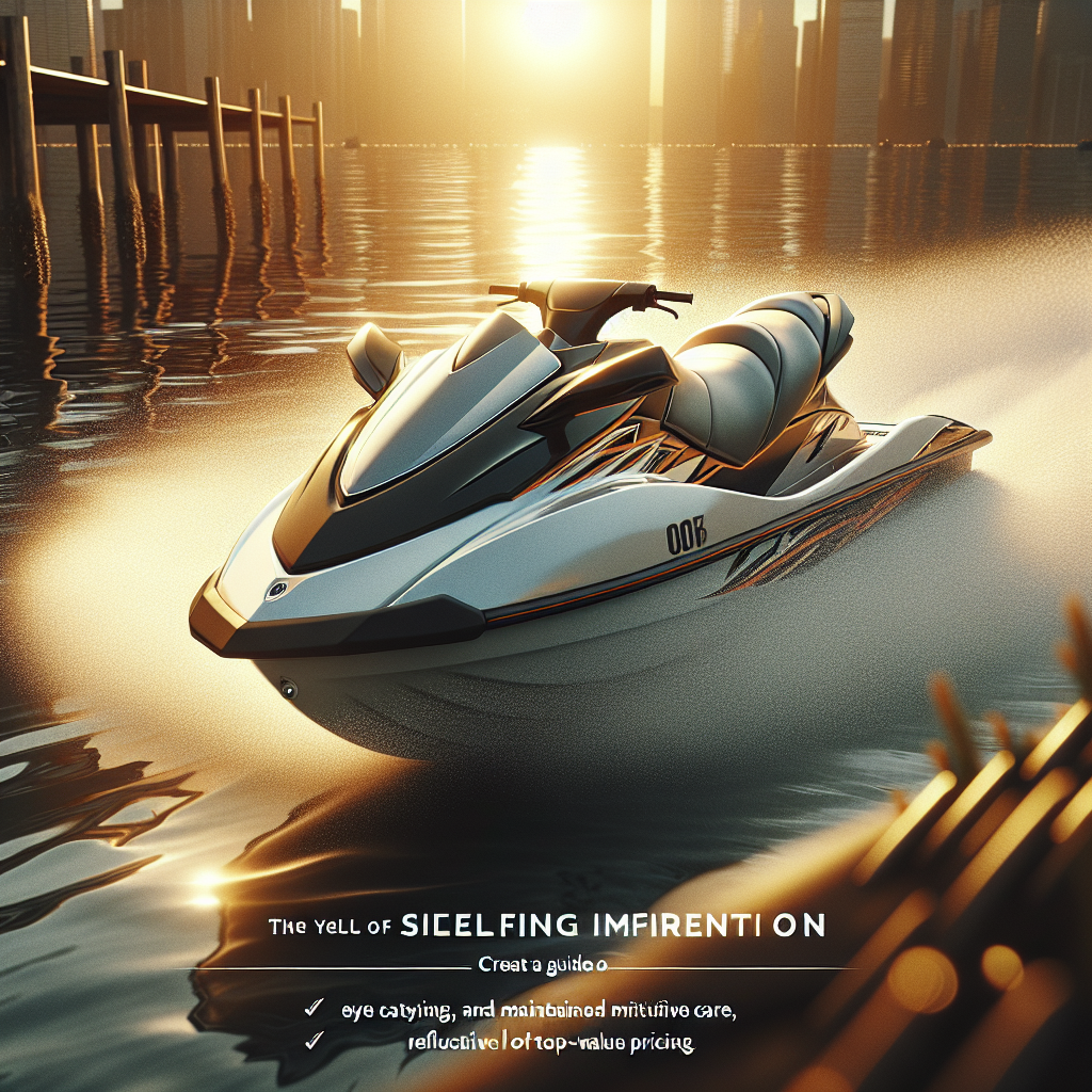 Expert Tips for Selling Your Jet Ski
