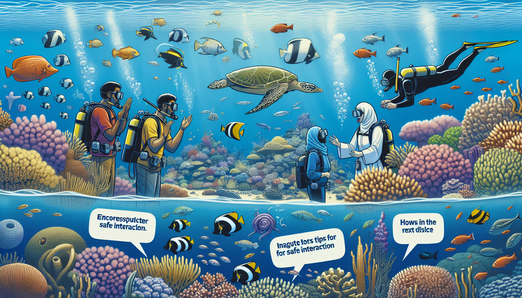 Tips for Safe Interactions with Marine Life