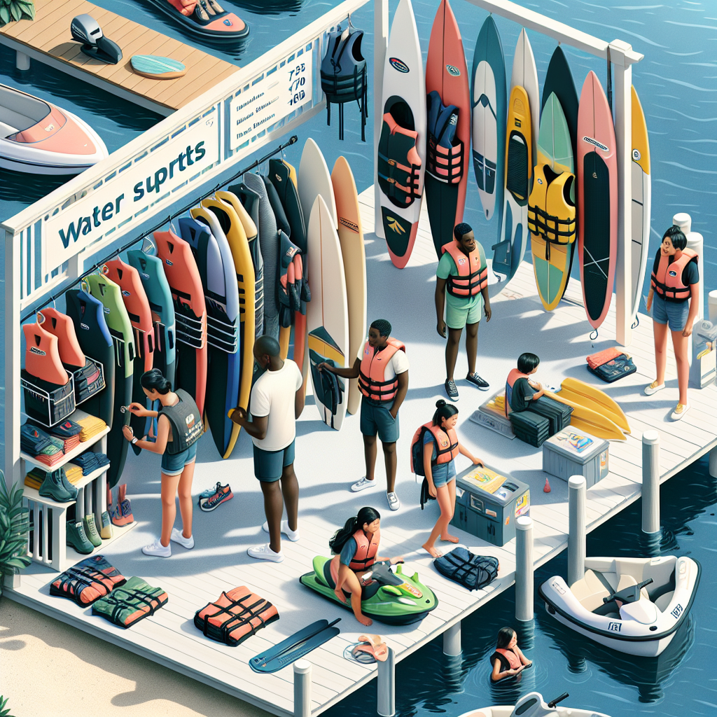Water Sports Equipment Rental Services Near Saraland, AL