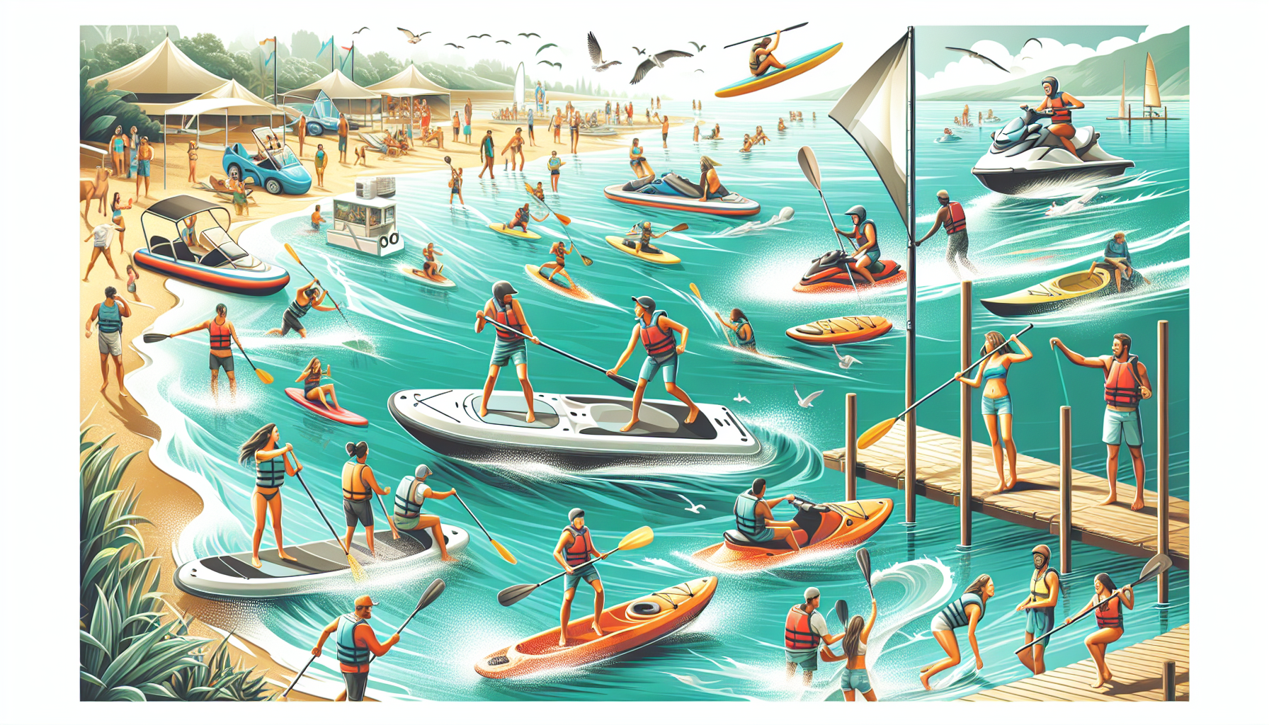 Water Sports Equipment Rental Services Near Gasque, AL