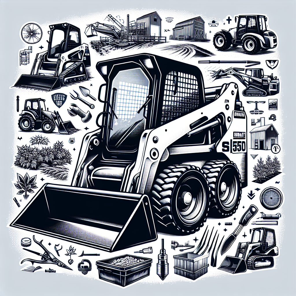 Bobcat S550 Skid Steer Loader Bobcat S550 Skid Steer Loader