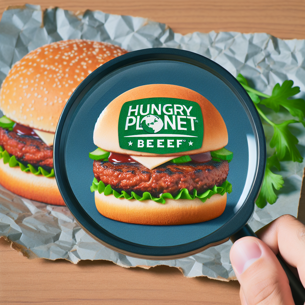 Hungry Planet Beef™ Premium Burgers, Plant-Based/Vegan (10lb, 30/5.3oz Burgers) Hungry Planet Beef™ Premium Burgers, Plant-Based/Vegan (10lb, 30/5.3oz Burgers)