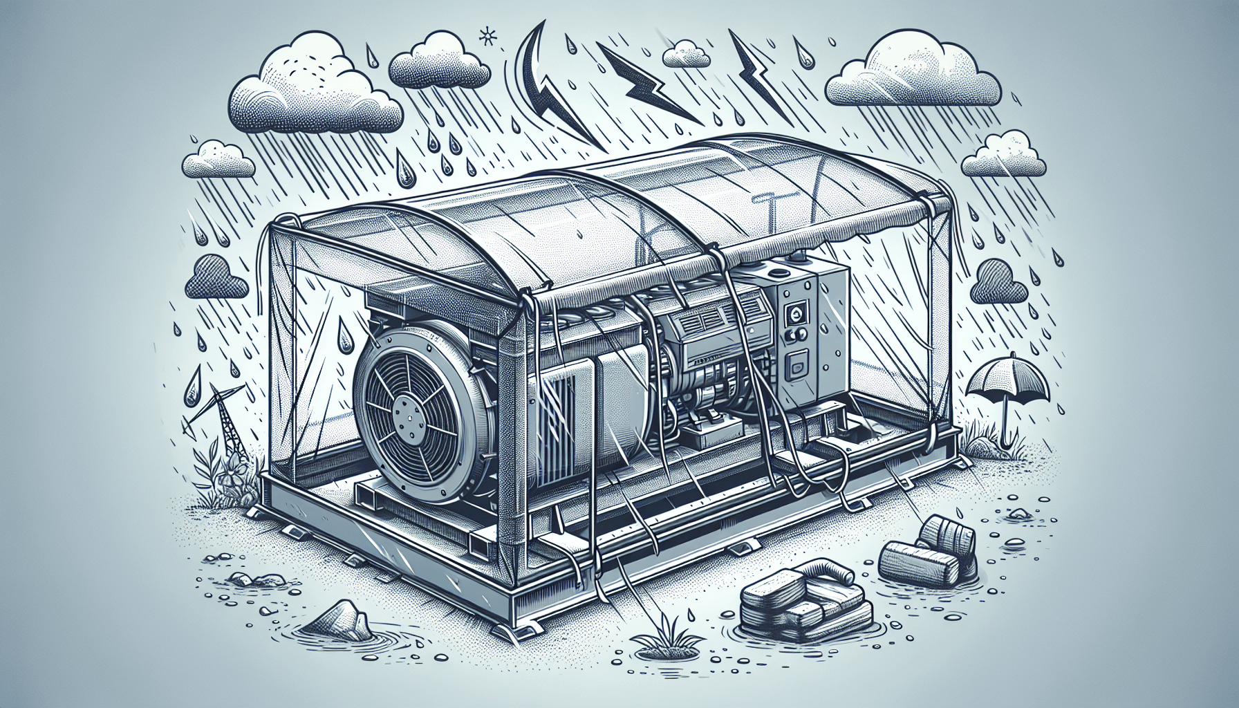 Exploring the advantages of a generator with a weather-resistant ...