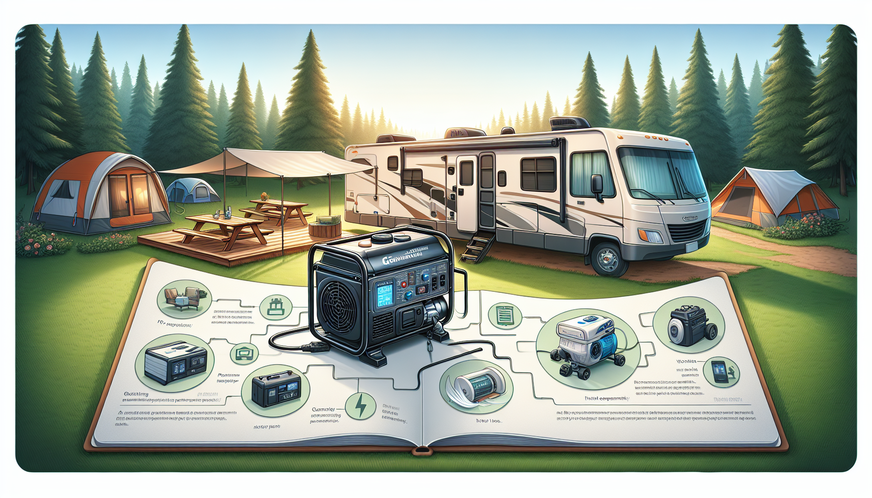 Load Rv Generator Inverter Generators For RV Camping: Powering Your Adventures ...