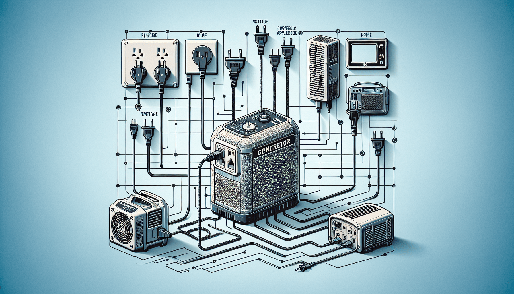 Generating Device Choosing The Right Wattage: Matching Portable Generators To Your ...