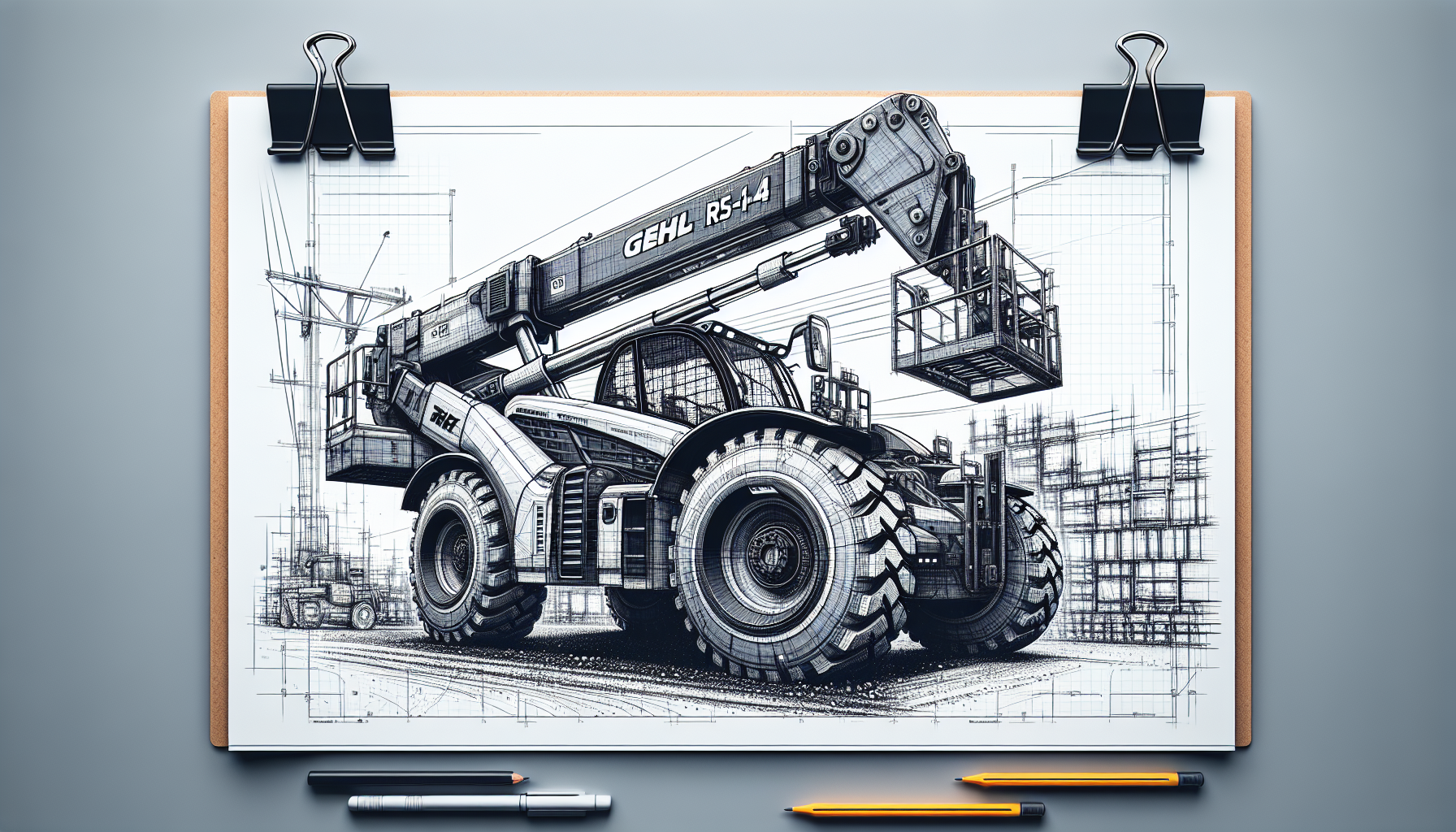 Gehl RS4-14 Telehandler Gehl RS4-14 Telehandler