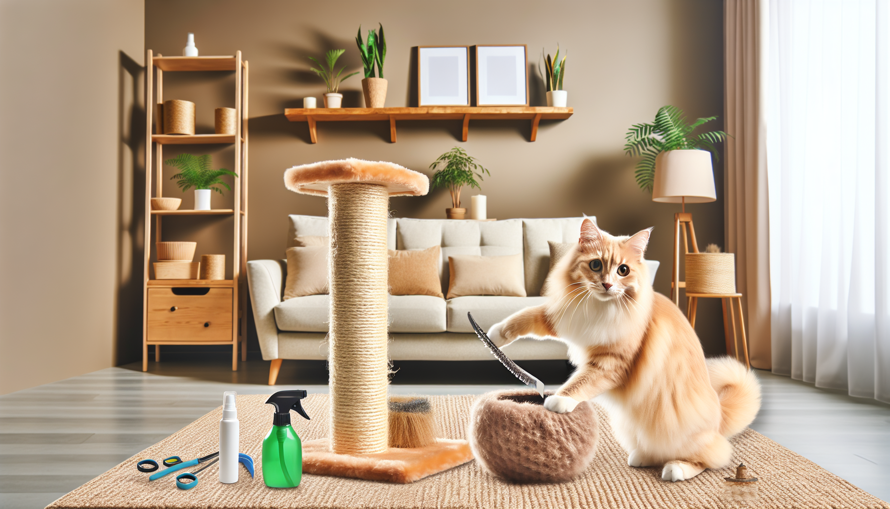 How Do I Discourage My Cat From Scratching Furniture?