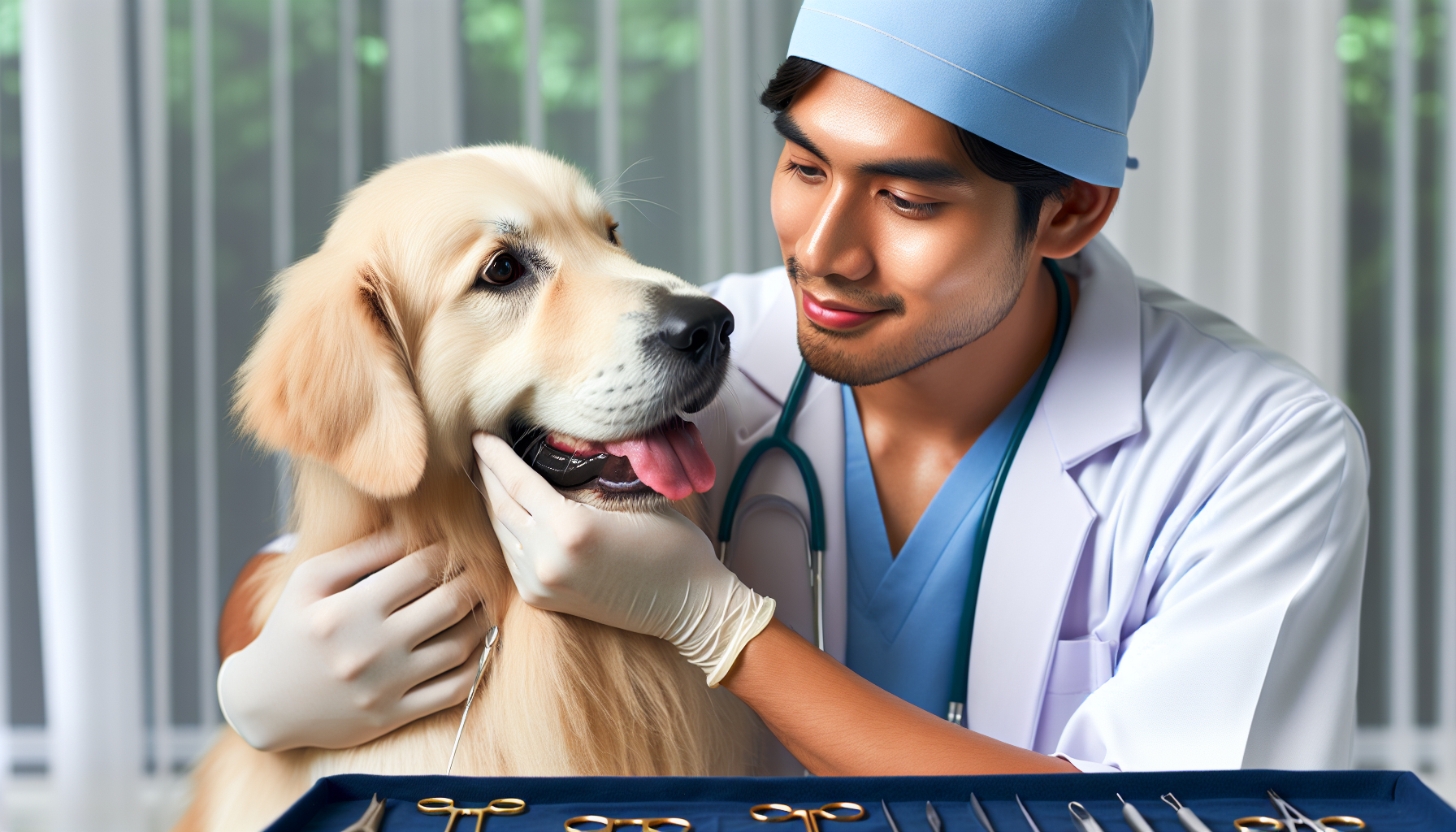 Cleft Palate Surgery Dog