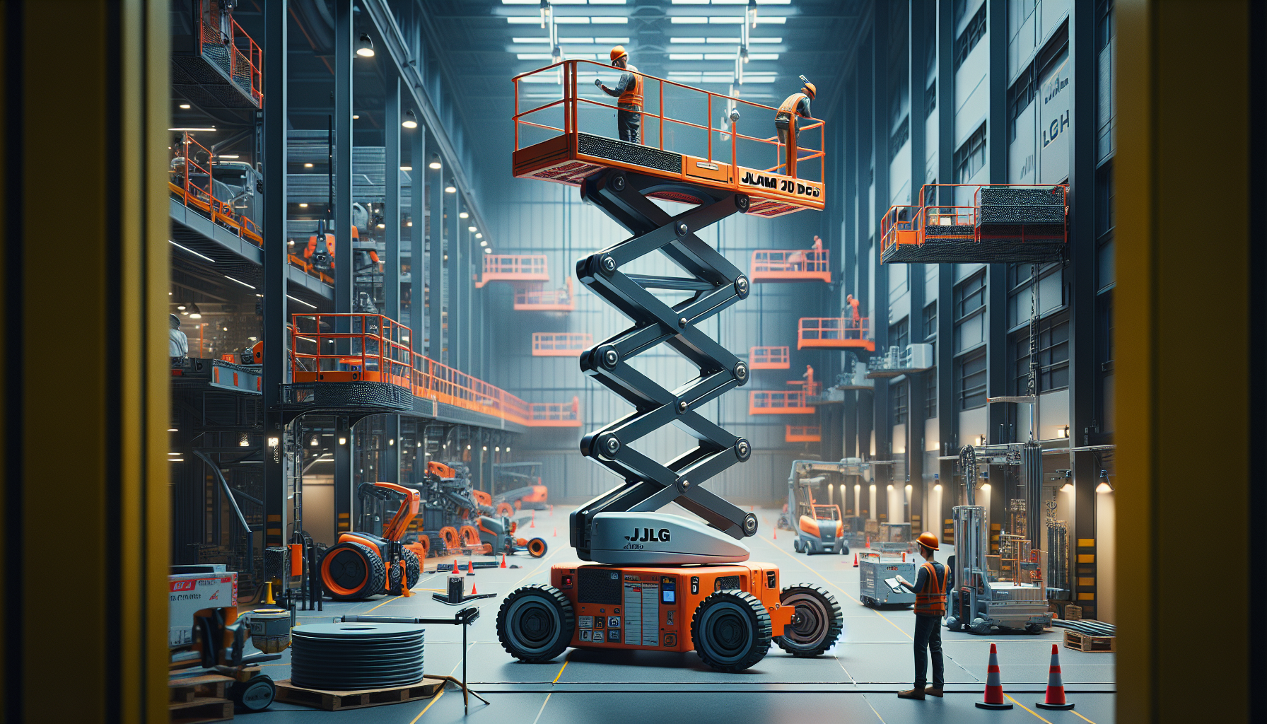 JLG 20AM DC Vertical Mast Lift JLG 20AM DC Vertical Mast Lift