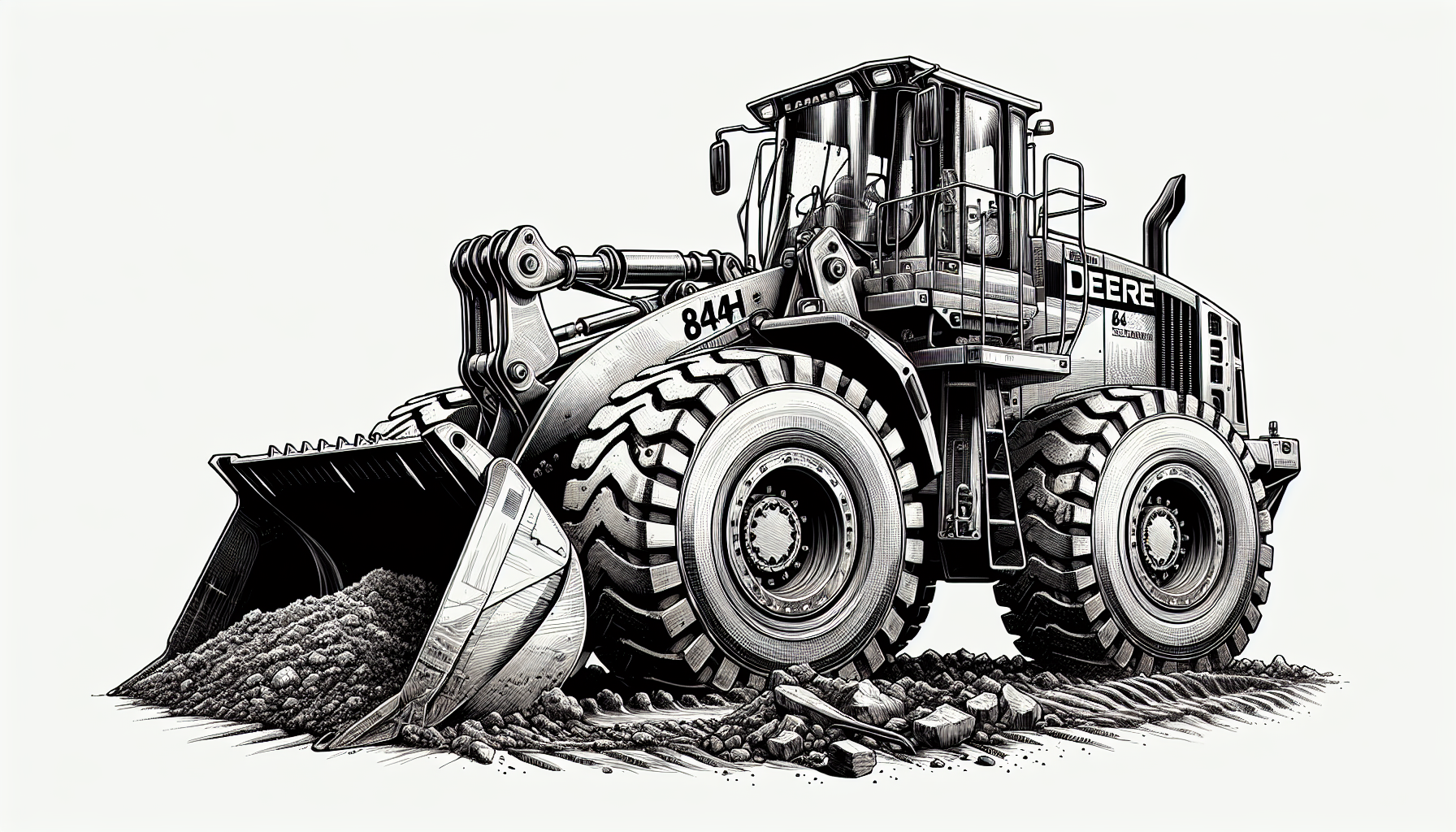John Deere 844H Wheel Loader