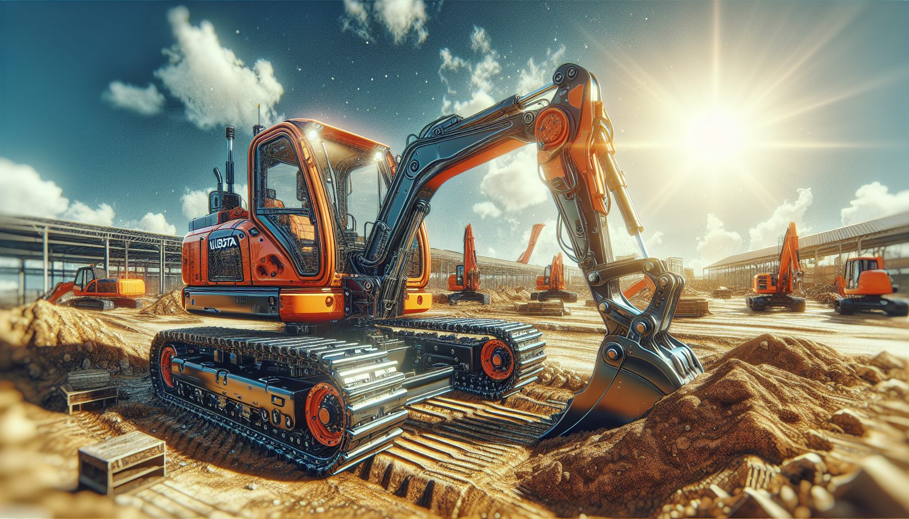 Kubota KX033-4 Compact Excavator Kubota KX033-4 Compact Excavator