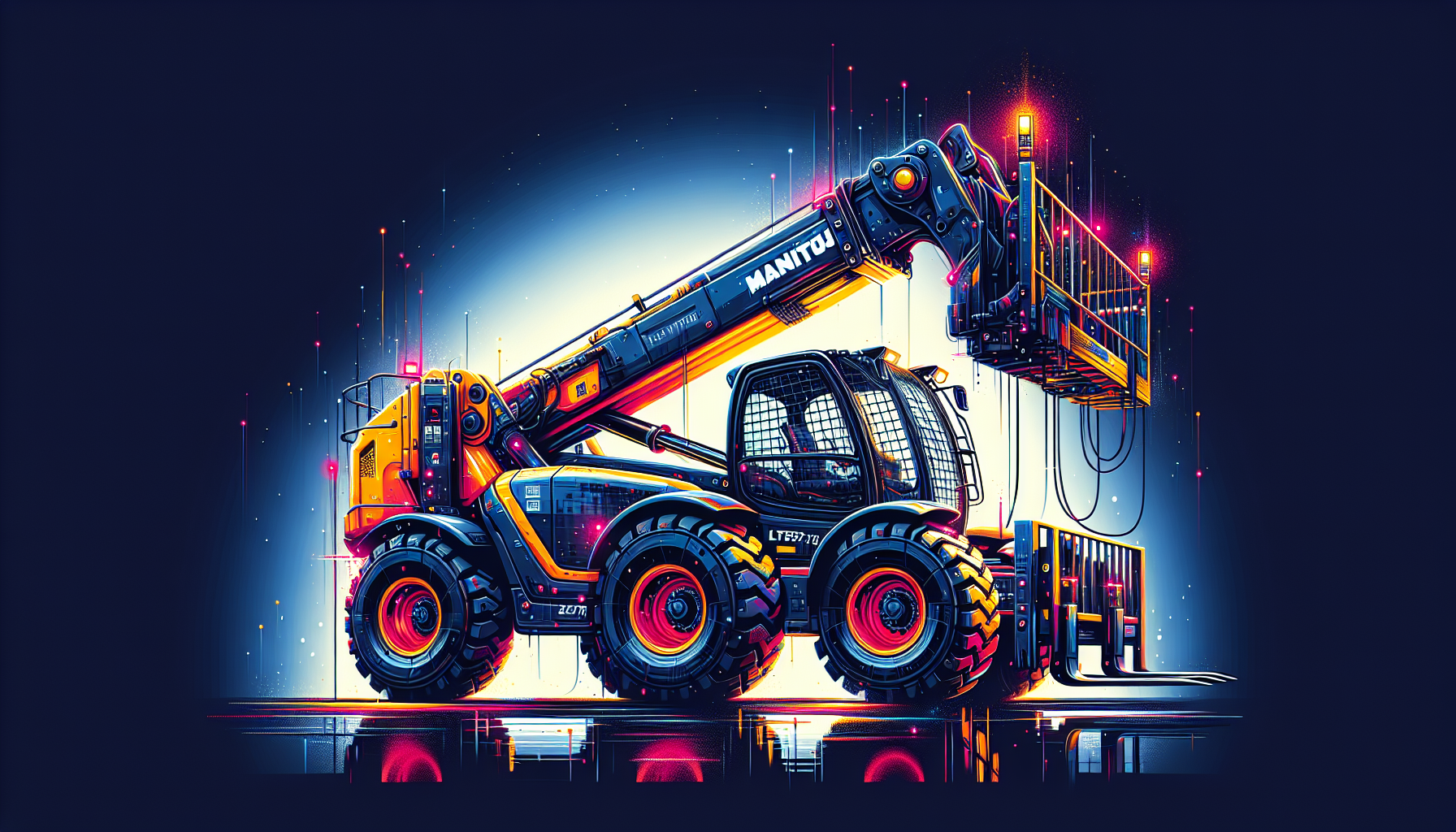 Manitou MLT625-75H Telehandler Manitou MLT625-75H Telehandler