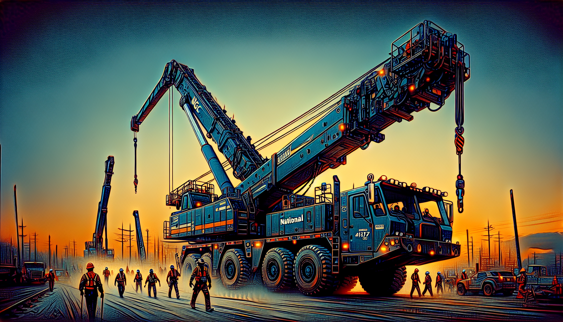 National 14127H Boom Truck