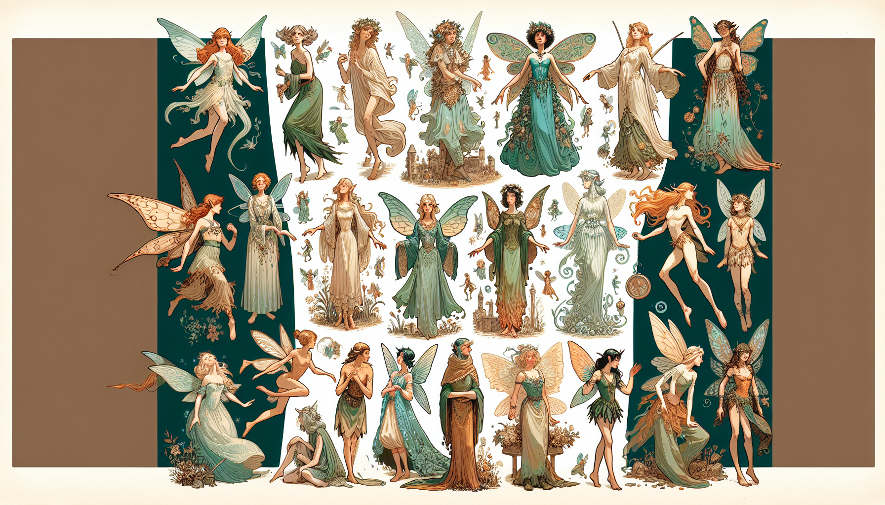 Exploring Fairy Types in Mythology: A Journey Through Names
