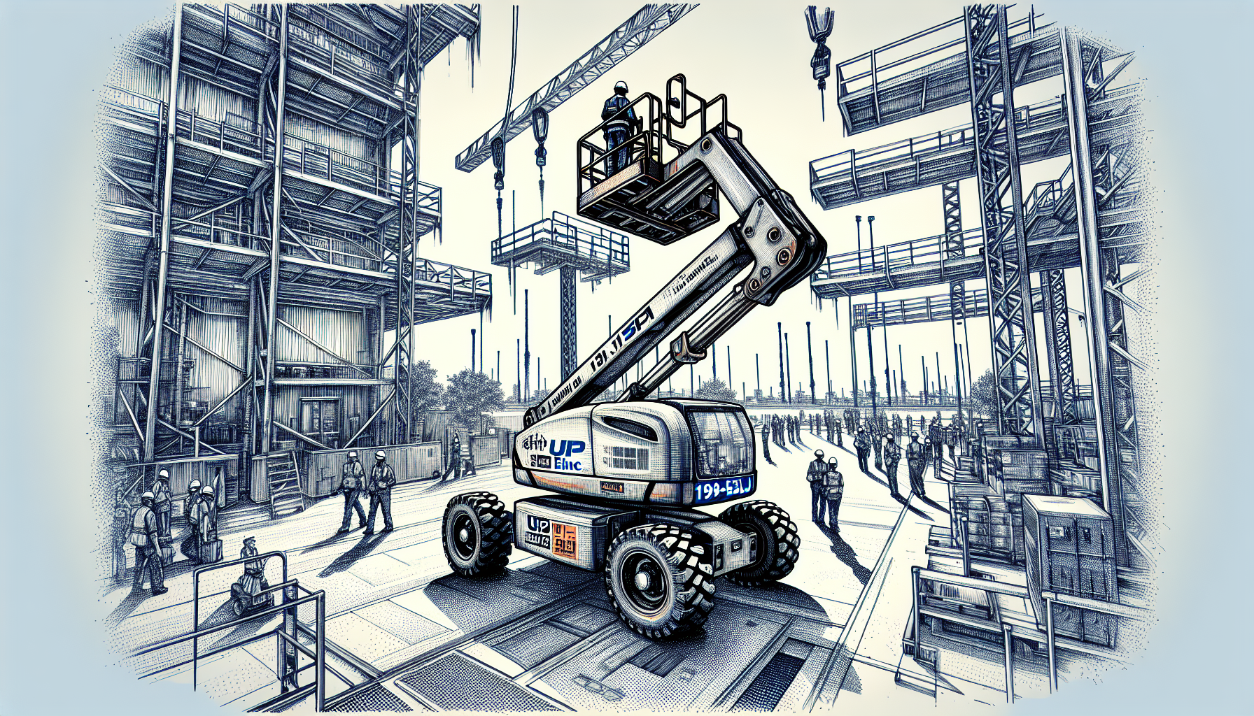 Up Inc (Up Equip) 139-52STJ Boom Lift Up Inc (Up Equip) 139-52STJ Boom Lift