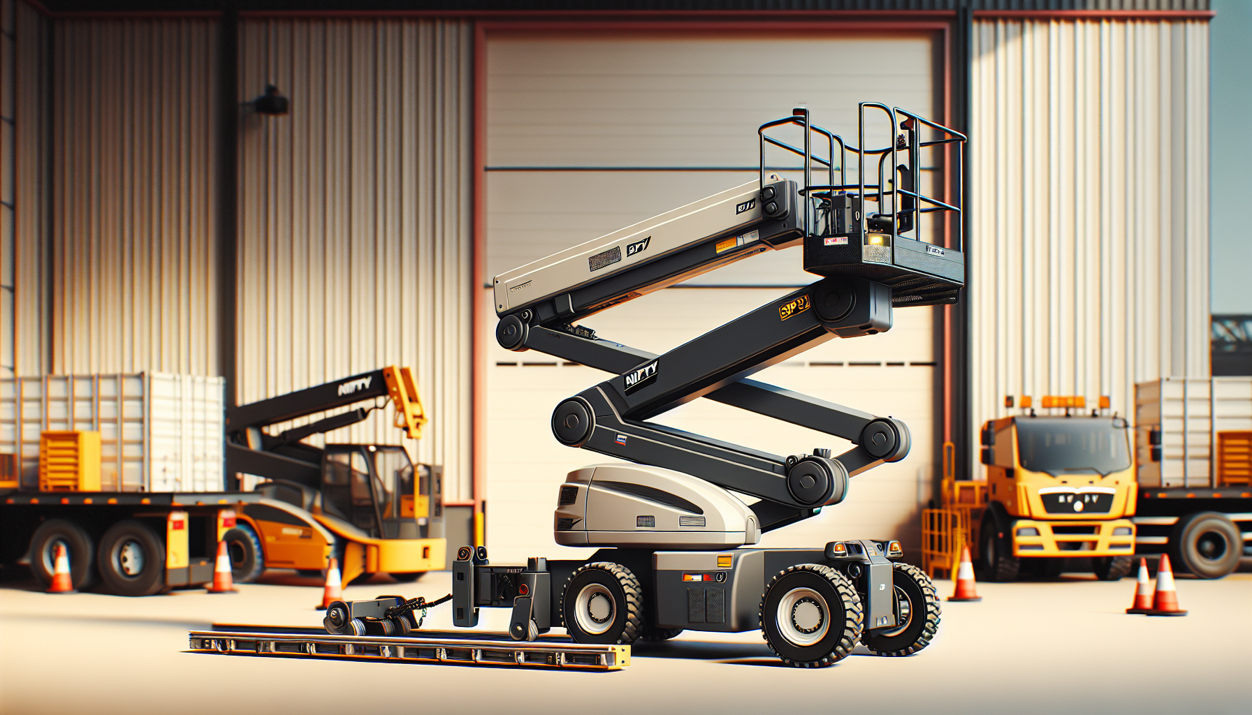 Nifty SP34 Self Propelled Boom Lift Nifty SP34 Self Propelled Boom Lift