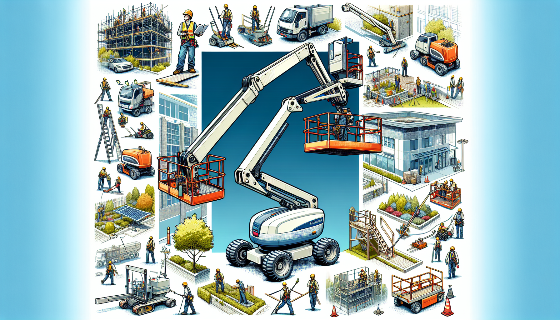 Niftylift TM34MG Towable Cherry Picker Niftylift TM34MG Towable Cherry Picker