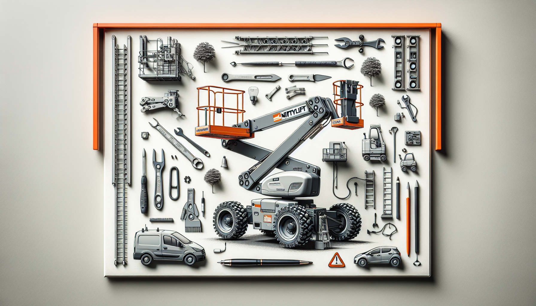 Niftylift TM34MG Towable Cherry Picker Niftylift TM34MG Towable Cherry Picker