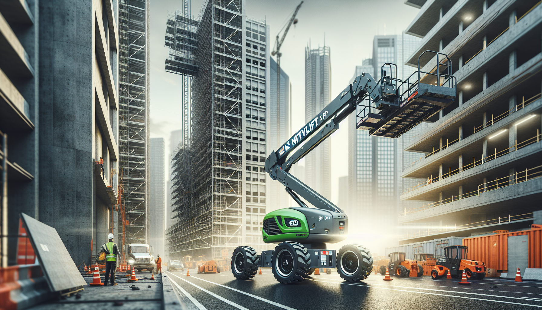 Niftylift SP64 Self Propelled Boom Lift Niftylift SP64 Self Propelled Boom Lift