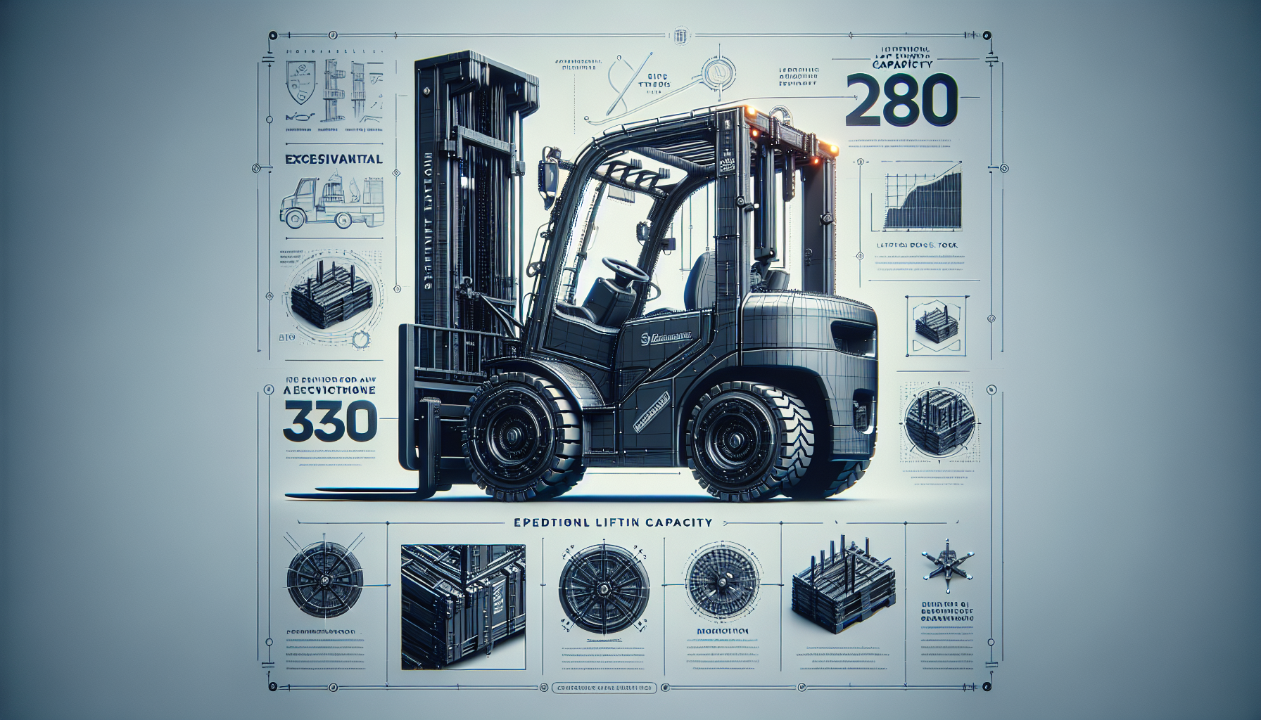Noble Schaeff Lift Truck Co. RT80 Forklift Noble Schaeff Lift Truck Co. RT80 Forklift