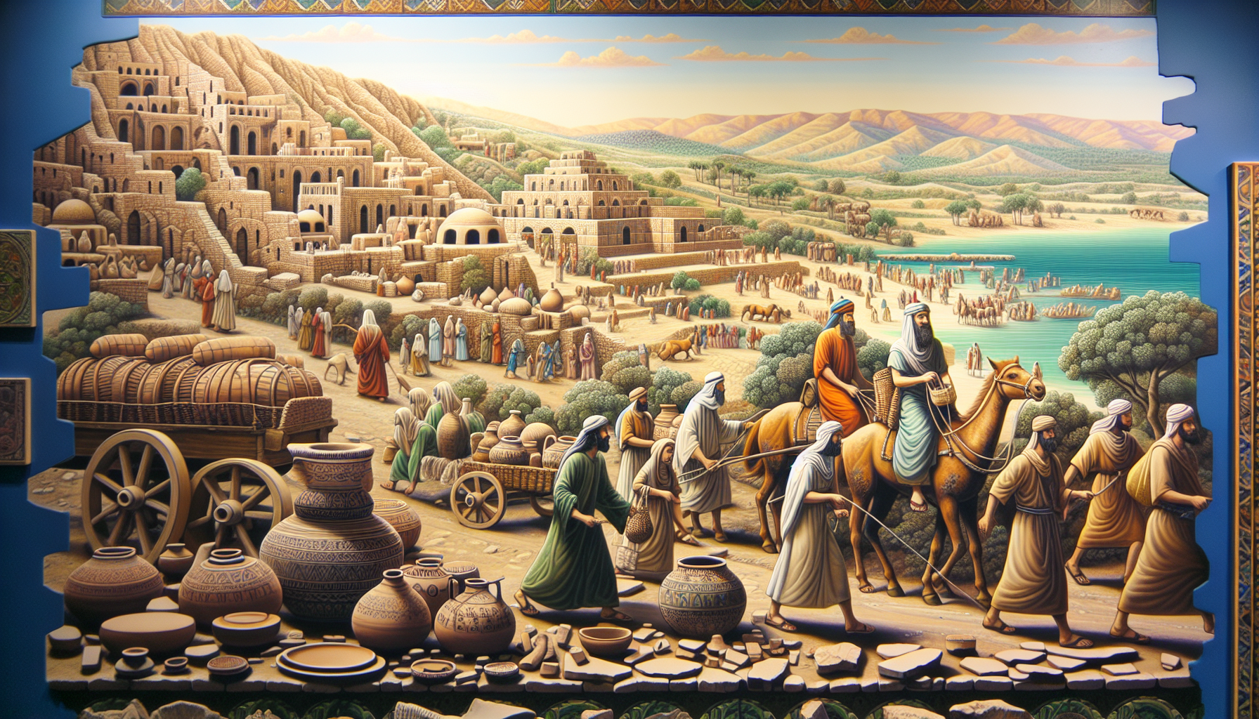 Uncovering Ancient Trading Networks through Biblical Archaeology