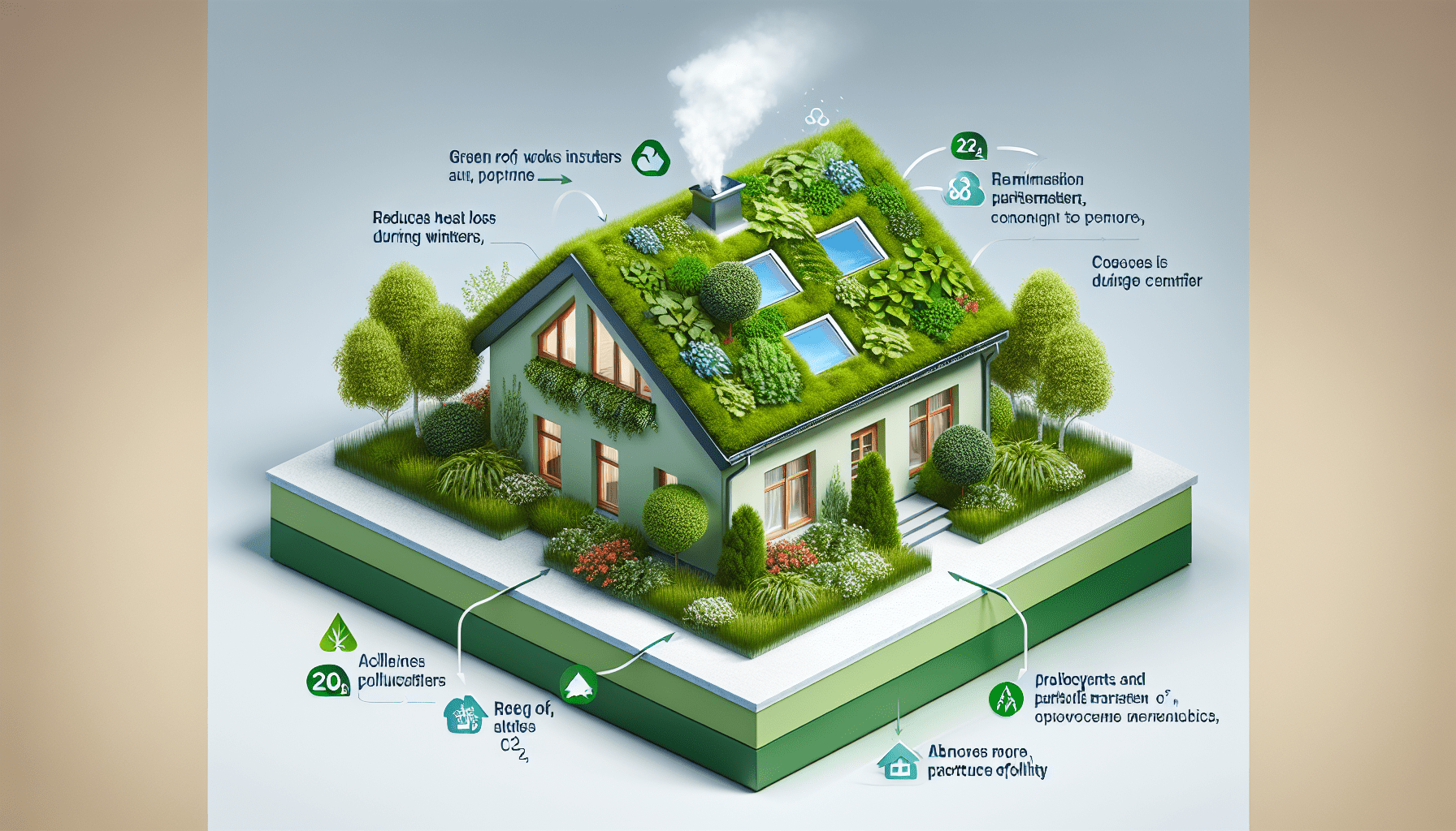 Improving Home Insulation and Air Quality with Green Roofs Improving Home Insulation and Air Quality with Green Roofs