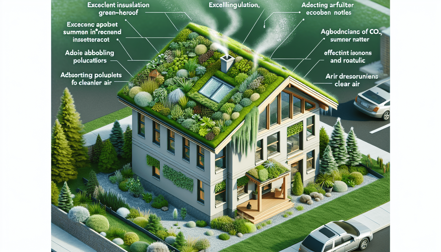 Improving Home Insulation and Air Quality with Green Roofs Improving Home Insulation and Air Quality with Green Roofs