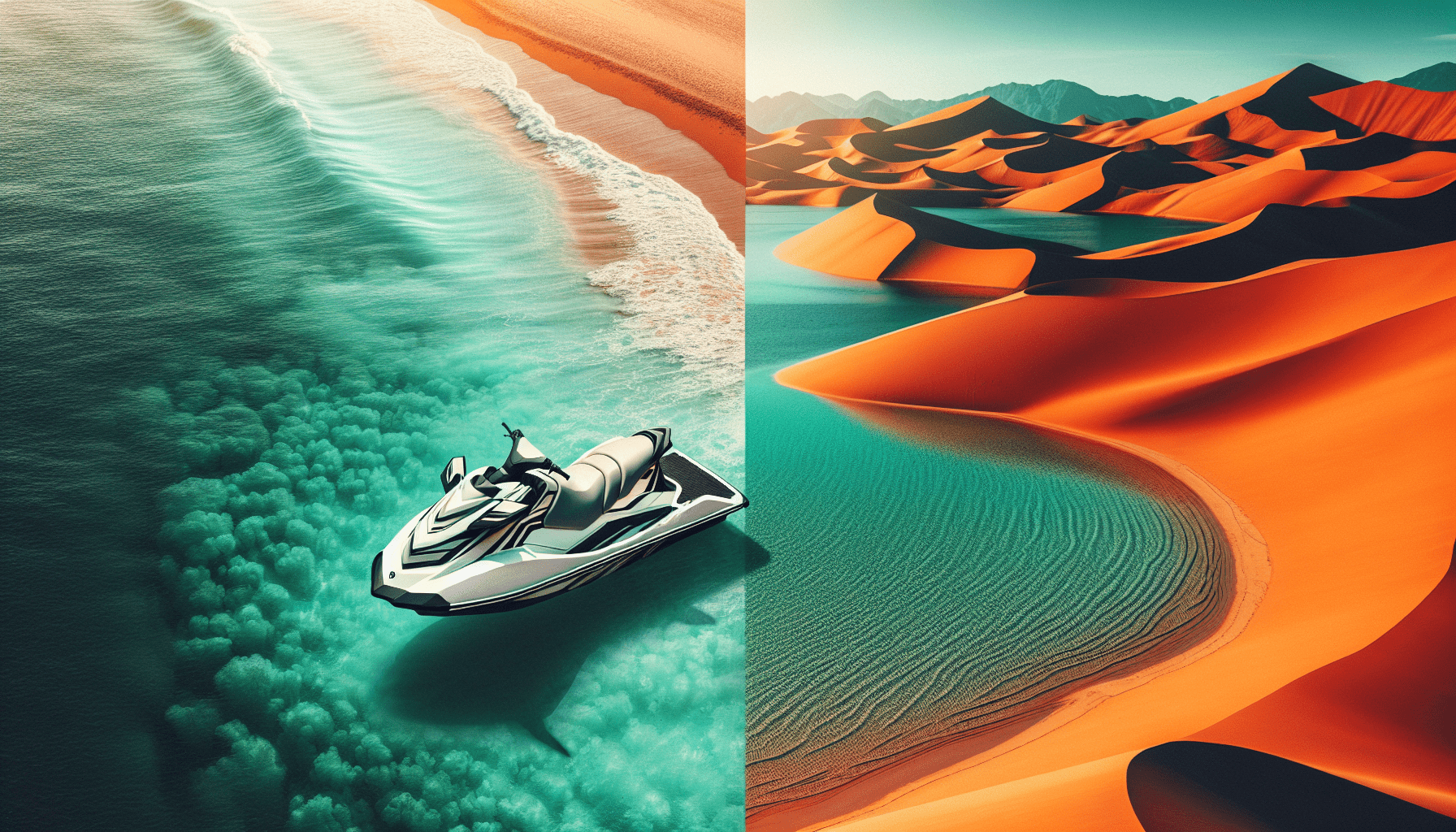 Eco-friendly Jet Skiing In Orange Beach