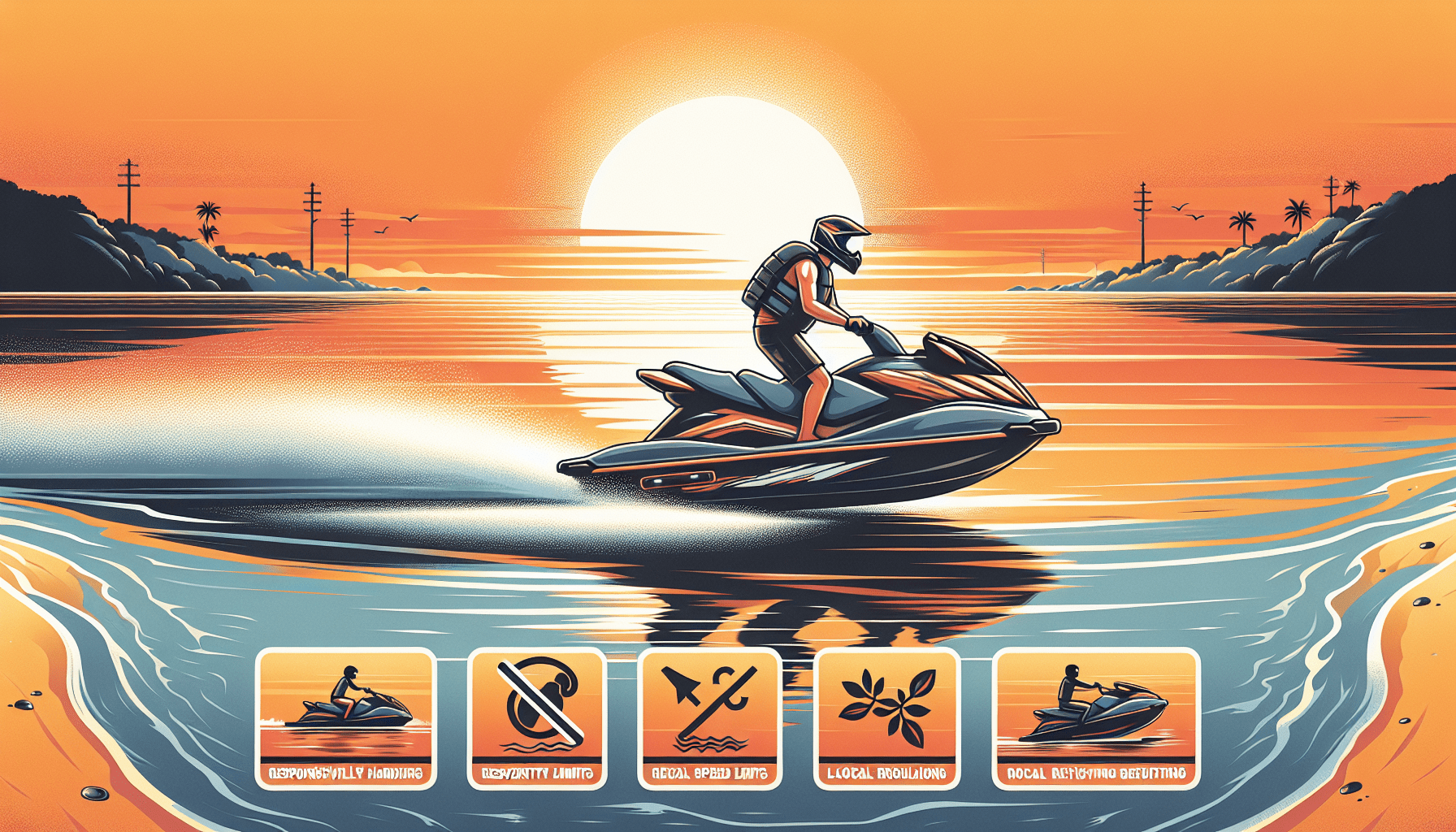 Jet Ski Safety Orange Beach