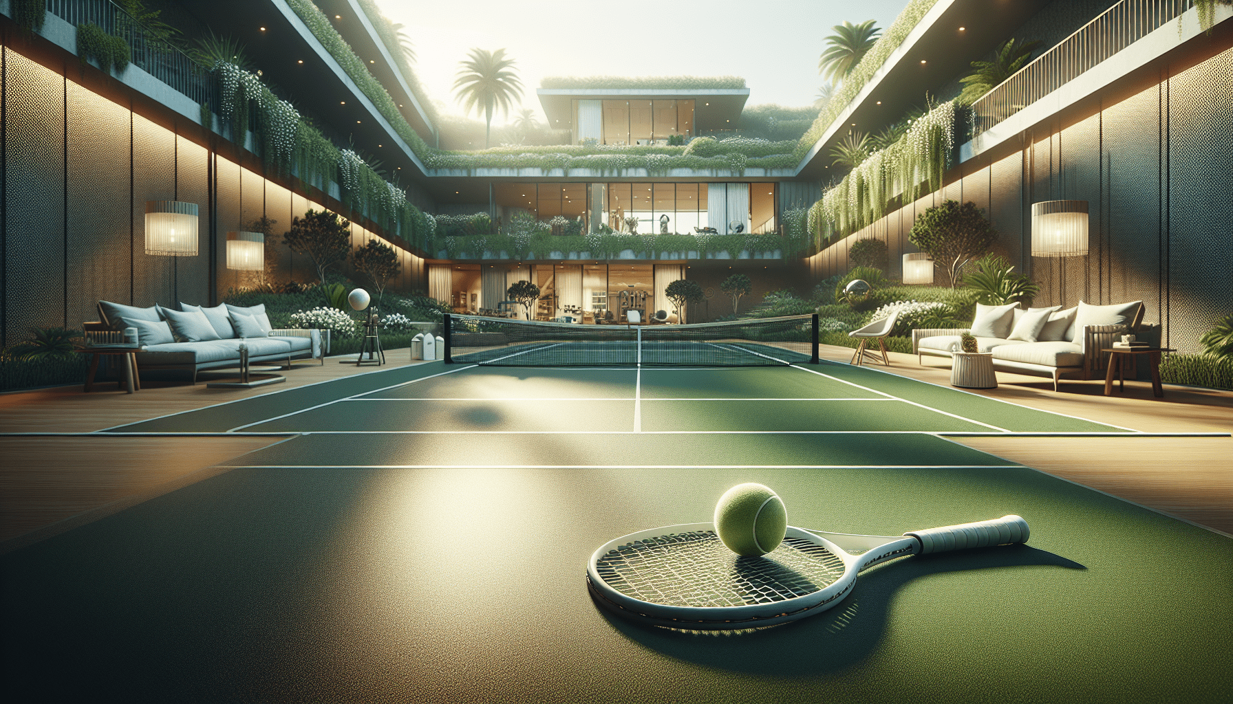 Luxury Home Sale: Explore Properties with Tennis Courts and Fitness Centers