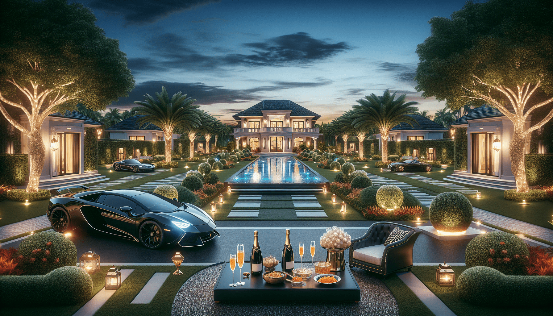 Engaging Luxury Property Investors with High-End Amenities