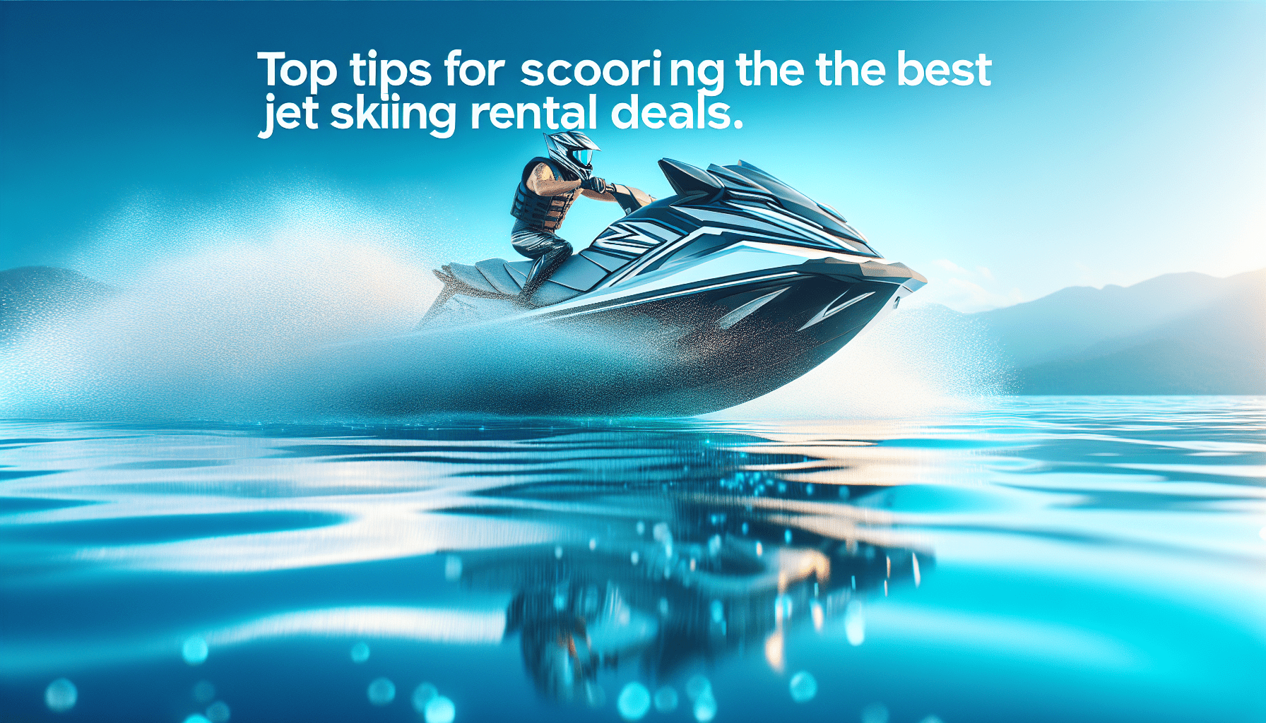Top Tips for Scoring the Best Jet Skiing Rental Deals