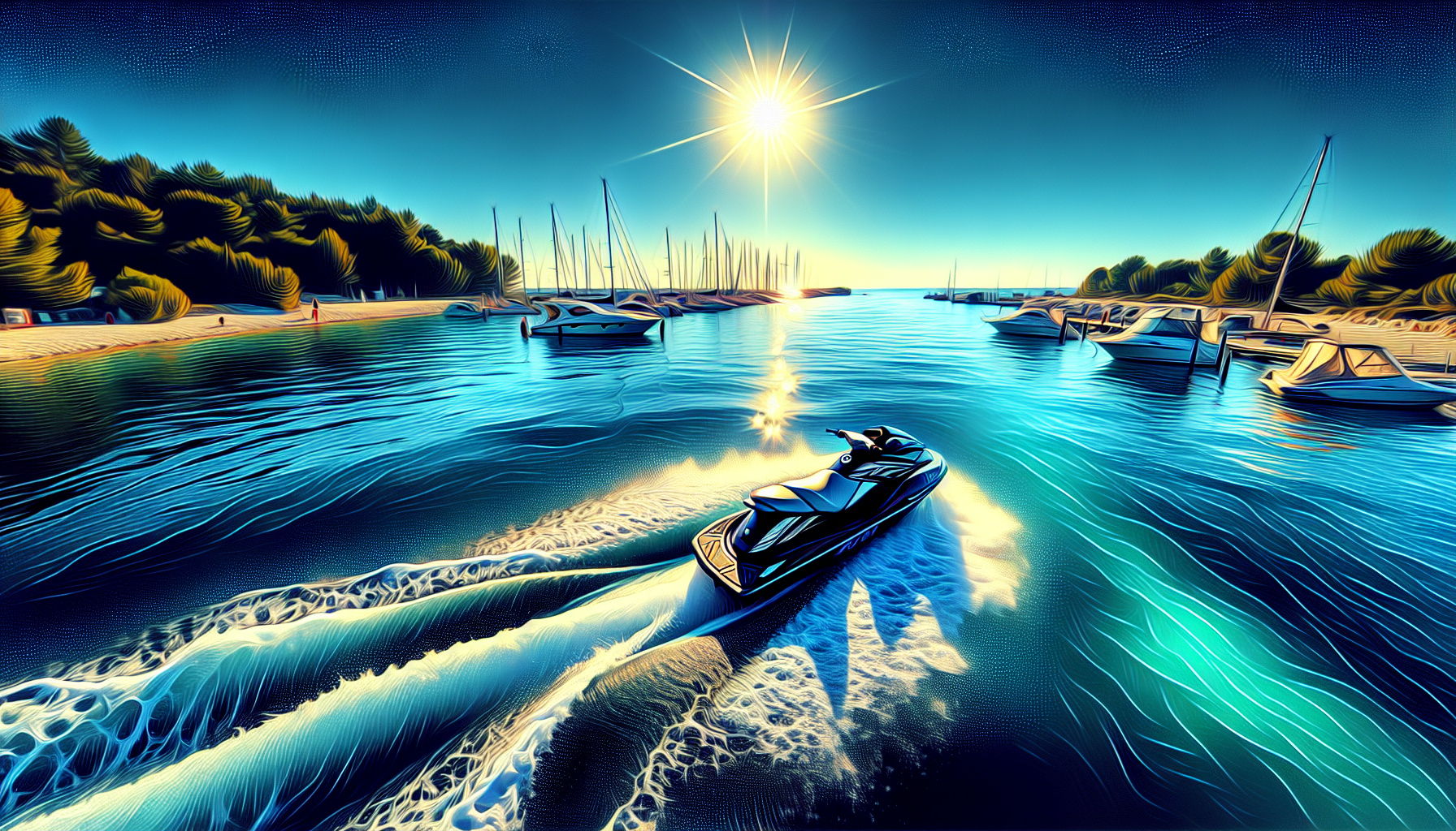 Navigating the Waters: Jet Skiing Etiquette at Fort Morgan Marina