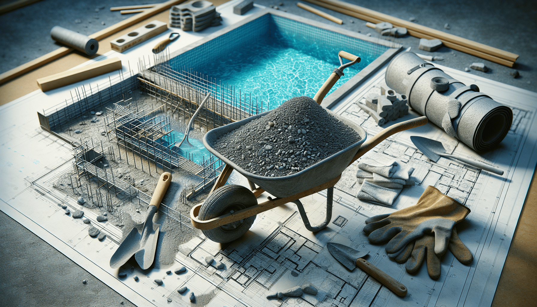 Mixing Pool What Is The Concrete Mix For A Swimming Pool? - Gulf Breeze Pools and Spa