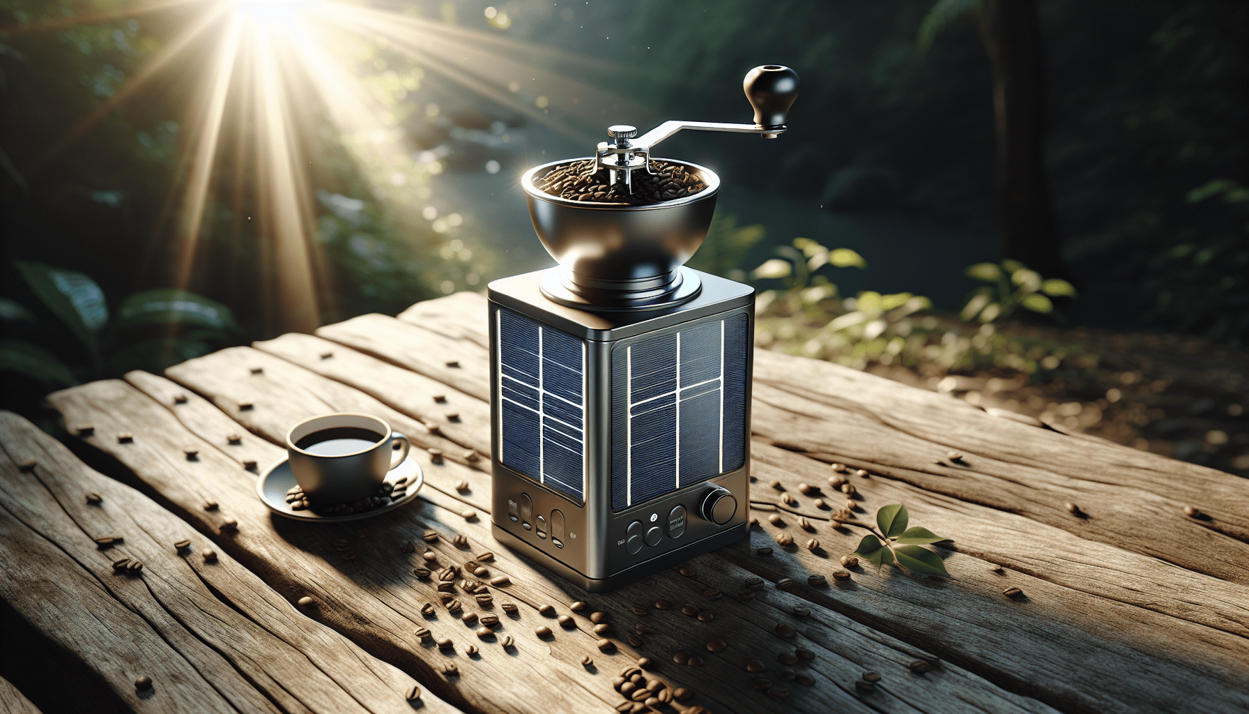 Solar-powered Coffee Grinders Solar-powered Coffee Grinders
