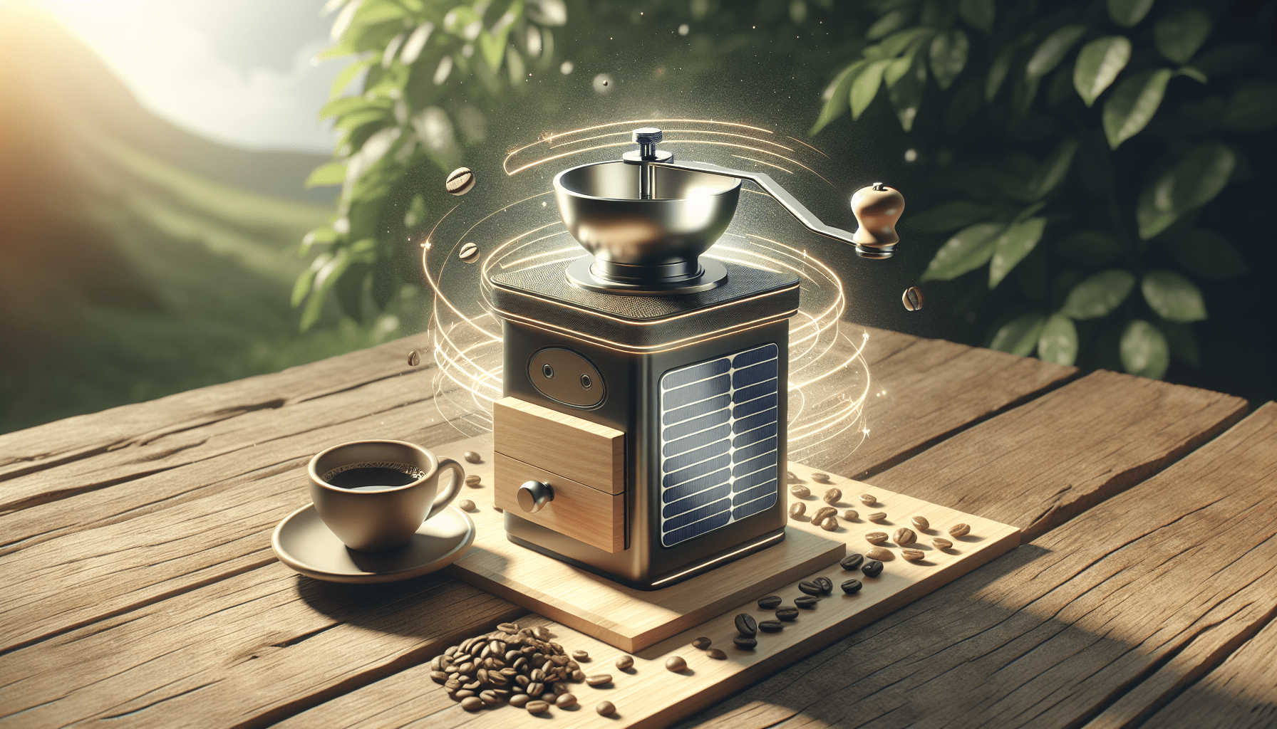 Solar-powered Coffee Grinders Solar-powered Coffee Grinders