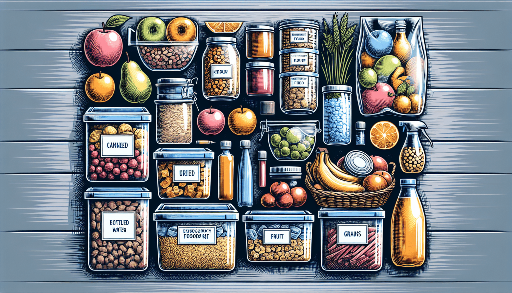 Best Practices For Storing Food In Your Emergency Kit
