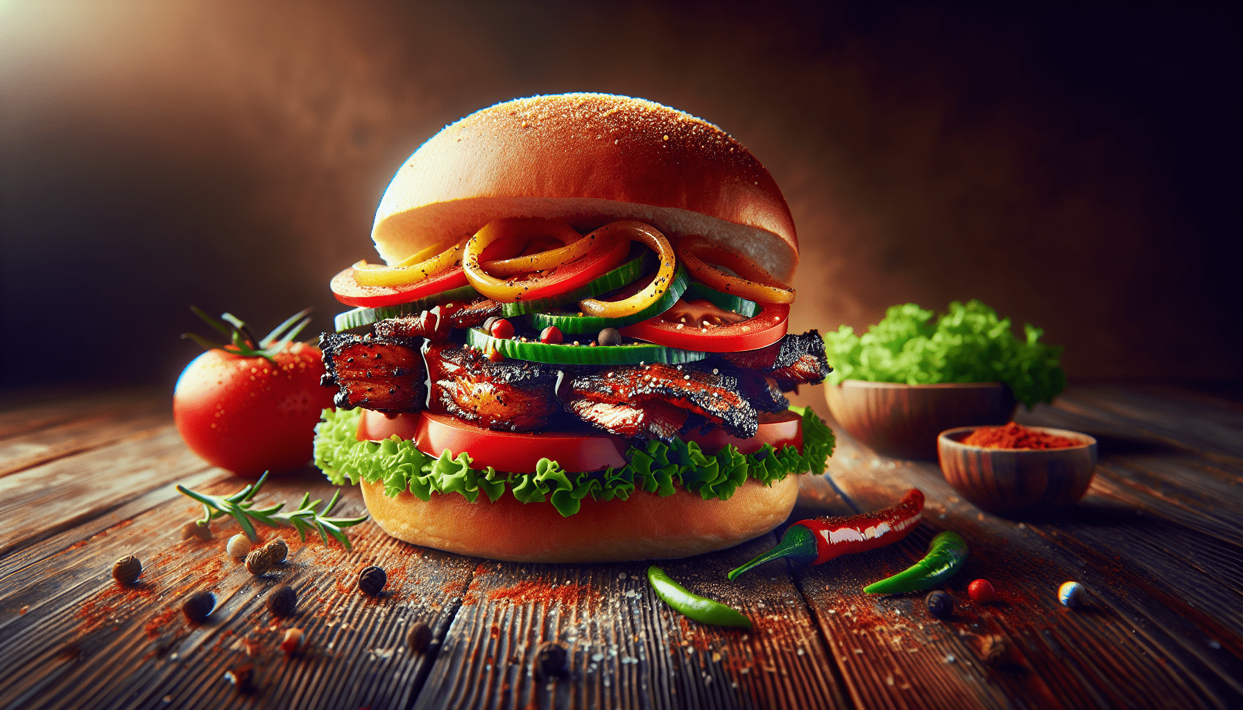 Jerk Pork Tenderloin Sandwiches: A Delicious Lunch Option