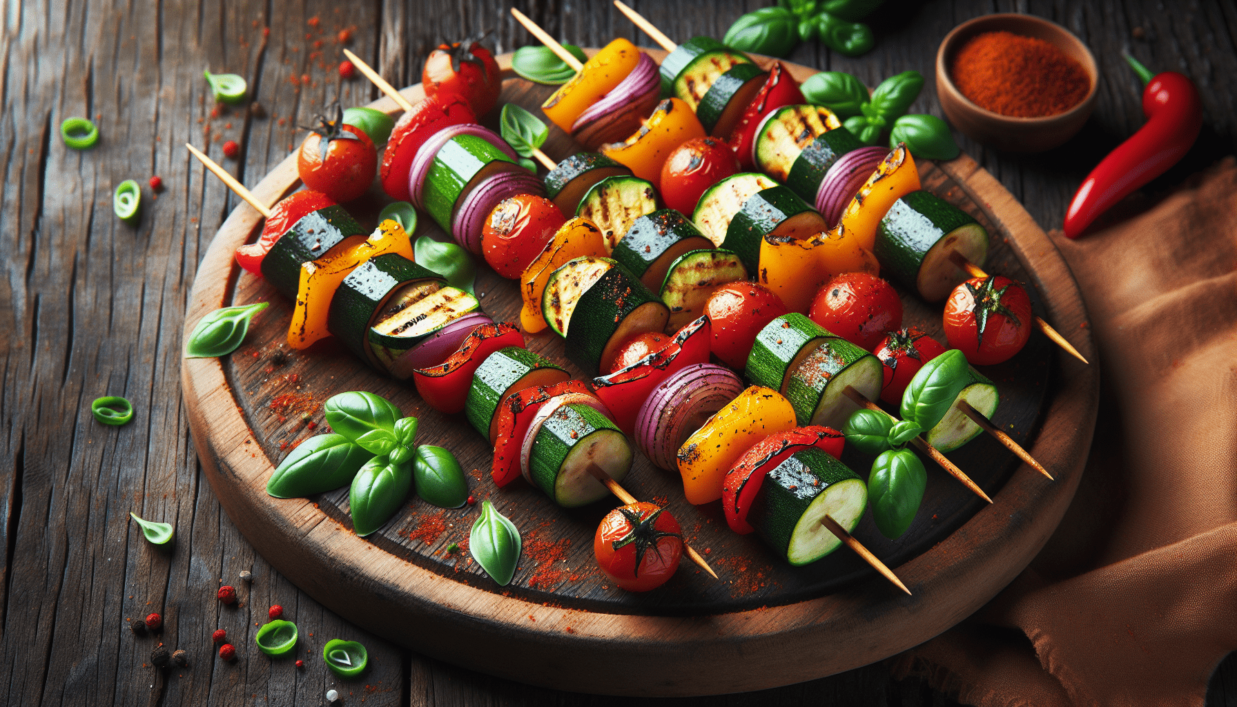 Jerk Vegetable Skewers: A Zesty And Zingy Dish For Any Palette