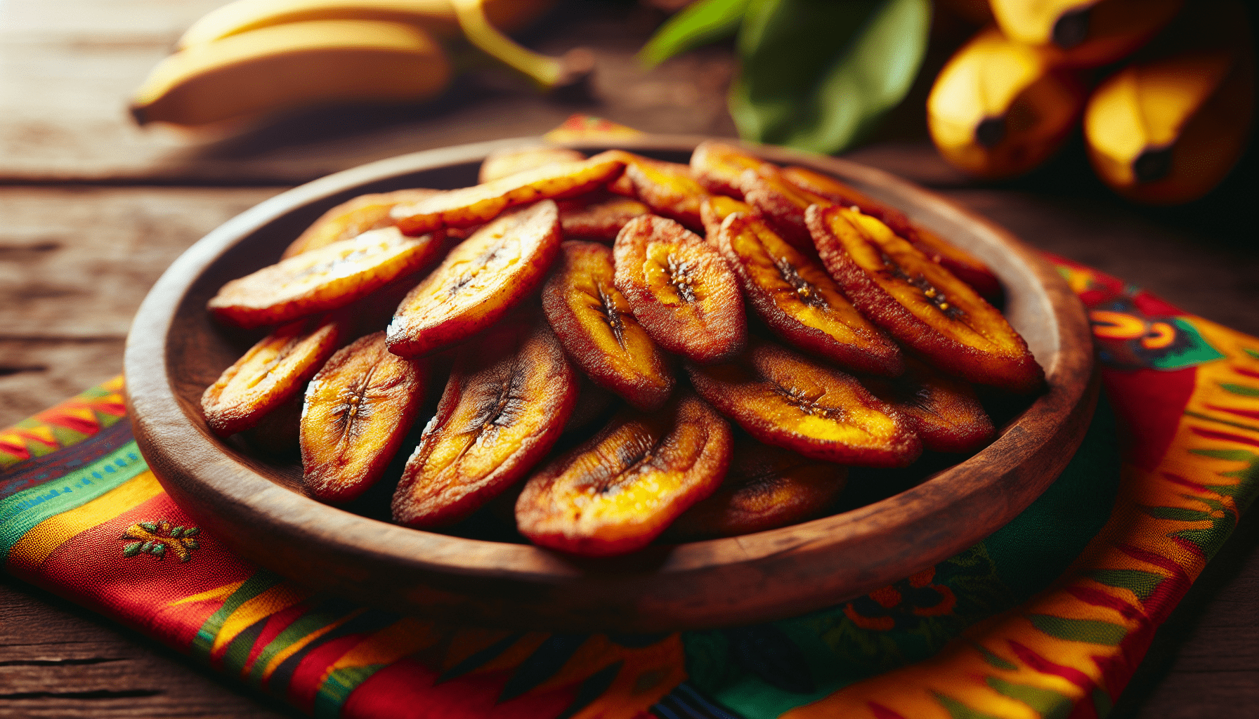 Fried Plantains: A Staple Dish In Jamaican Culture