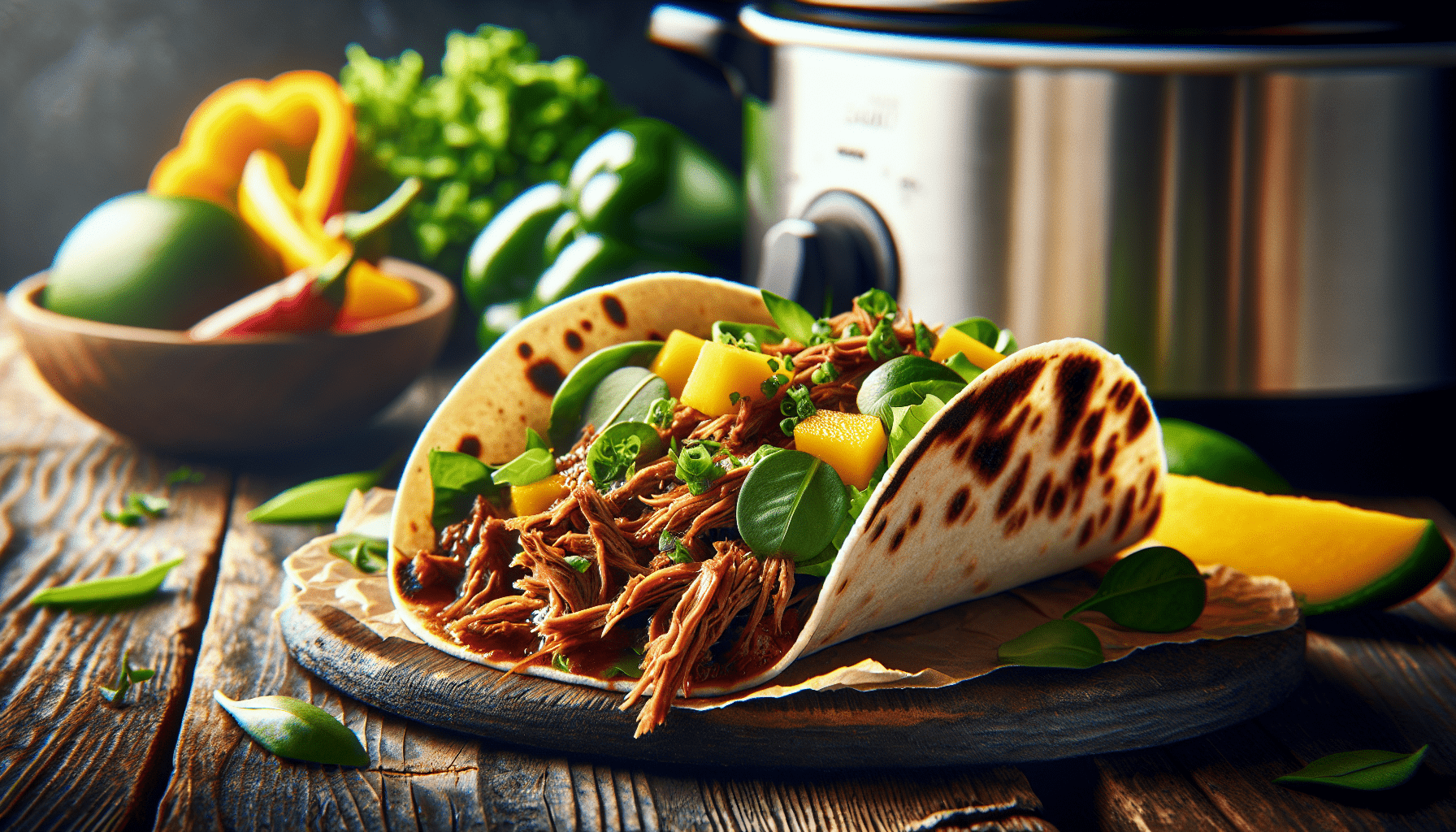 How To Make Jerk Tacos Using A Slow Cooker