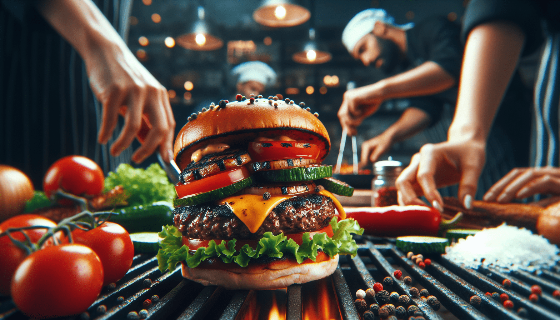 Behind The Scenes: A Day In The Life Of A Jerk Burger Chef