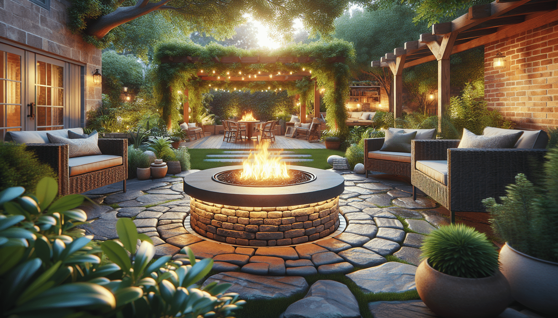 The Benefits Of Using A Circular Propane Fire Pit In Your Backyard