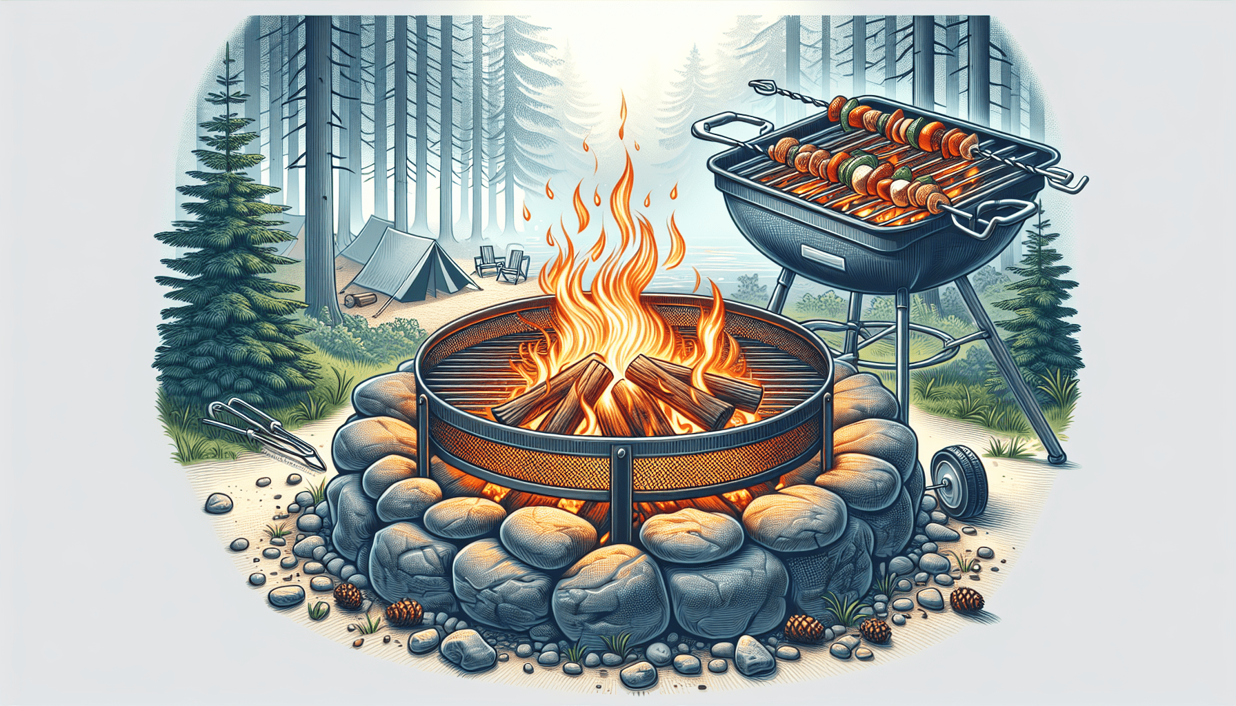 The Best Campground Fire Pits For Safe And Enjoyable Outdoor Cooking