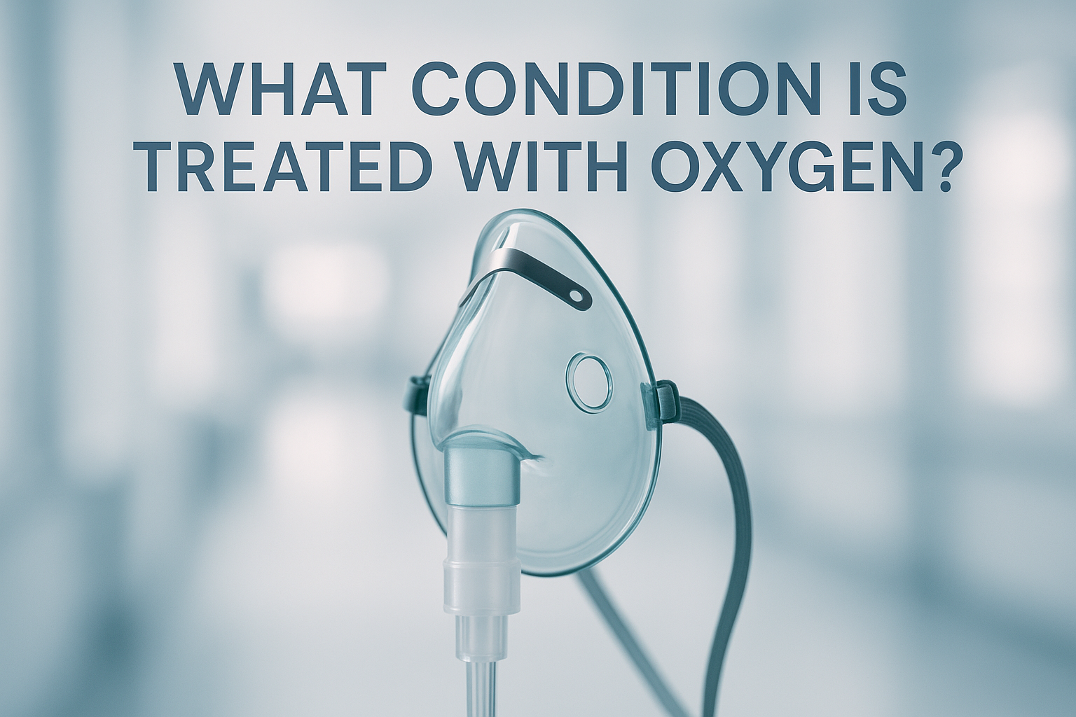 What Condition Is Treated With Oxygen? What Condition Is Treated With Oxygen?