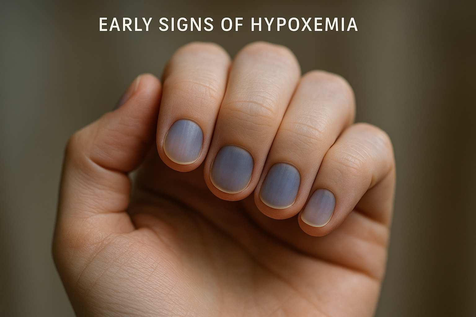 What Is One Of The First Signs Of Hypoxemia?