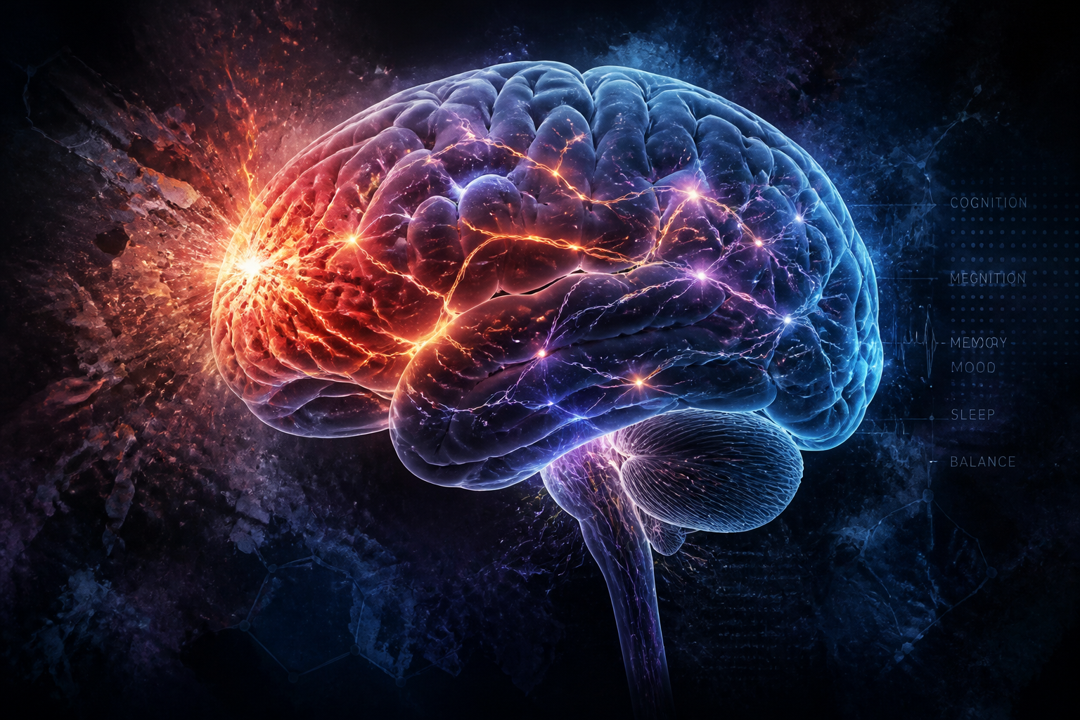 A featured image for this article could depict an artistic representation of a human brain with dynamic electric currents or glowing neural pathways,...