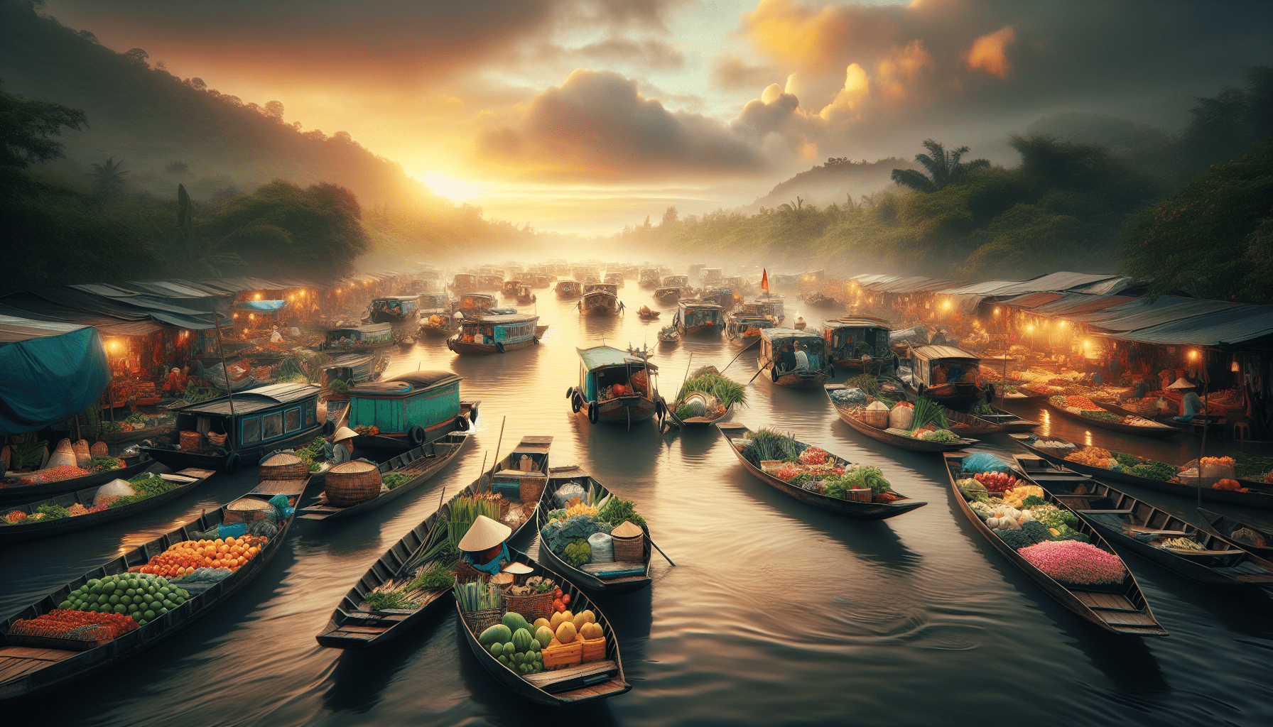 Exploring Vietnams Unique Floating Markets